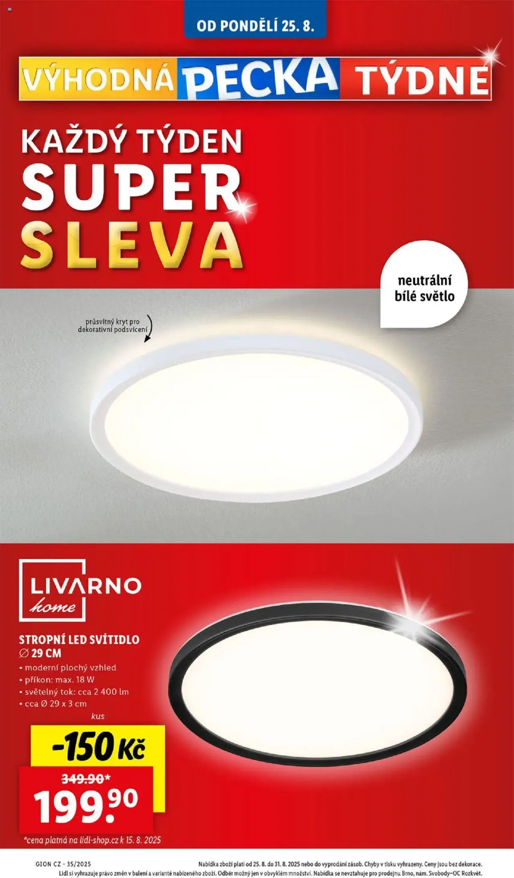 Lidl leták - platný leták od 25.08.2025 strana 6 z 47 Lidl leták - platný leták od 25.08.2025 strana 6 z 47