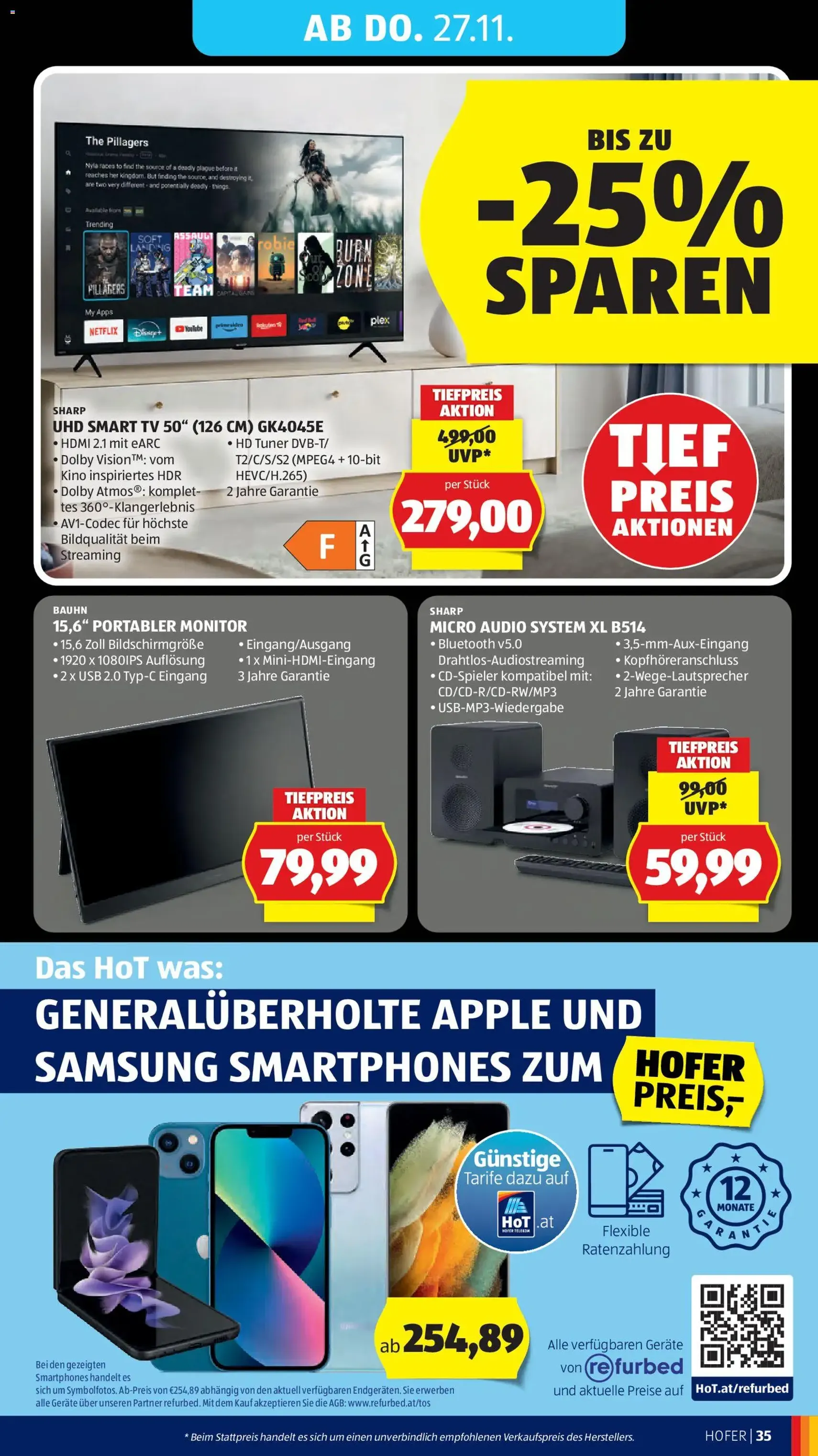 Hofer - Black Friday - Gültiger Prospekt ab 21.11.2025, Seite 49 von insgesamt 63