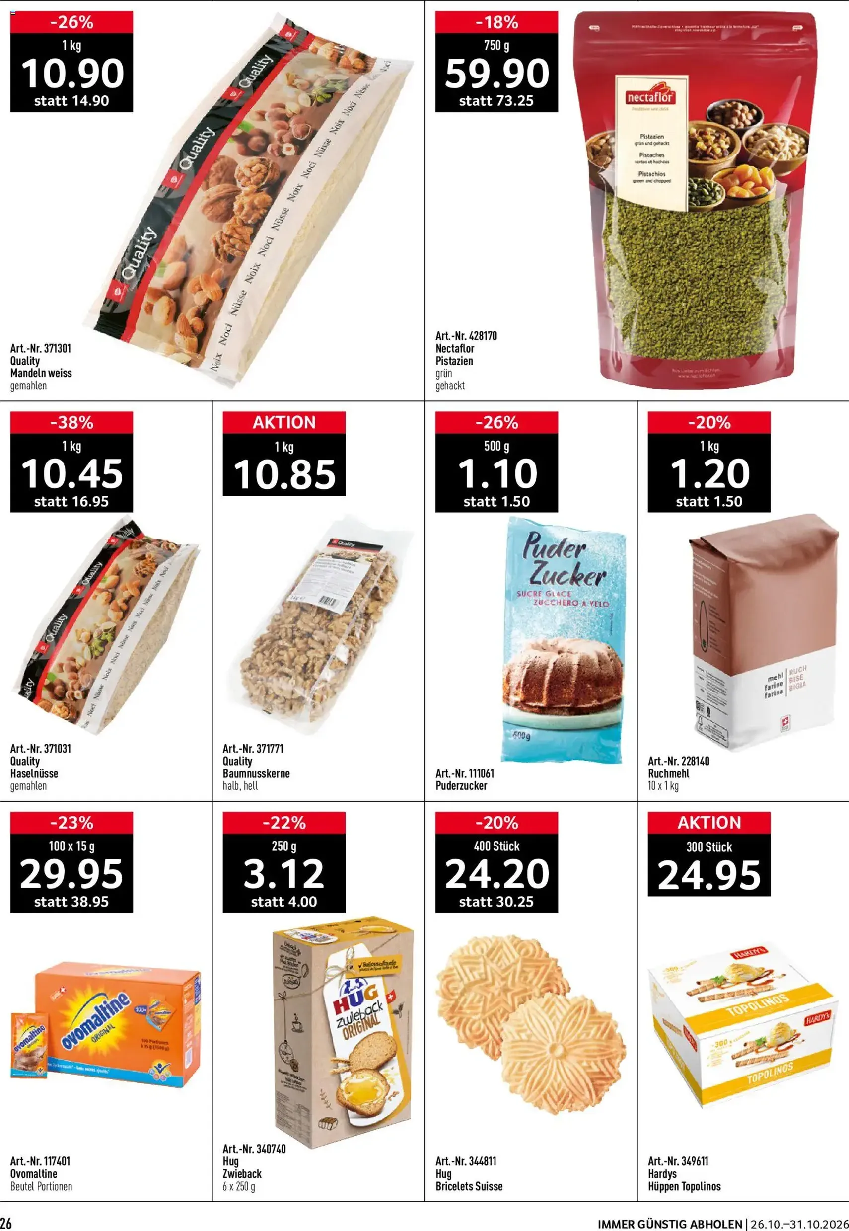 Prodega aktionen - Gültiger Prospekt ab 26.10.2026, Seite 26 von insgesamt 40