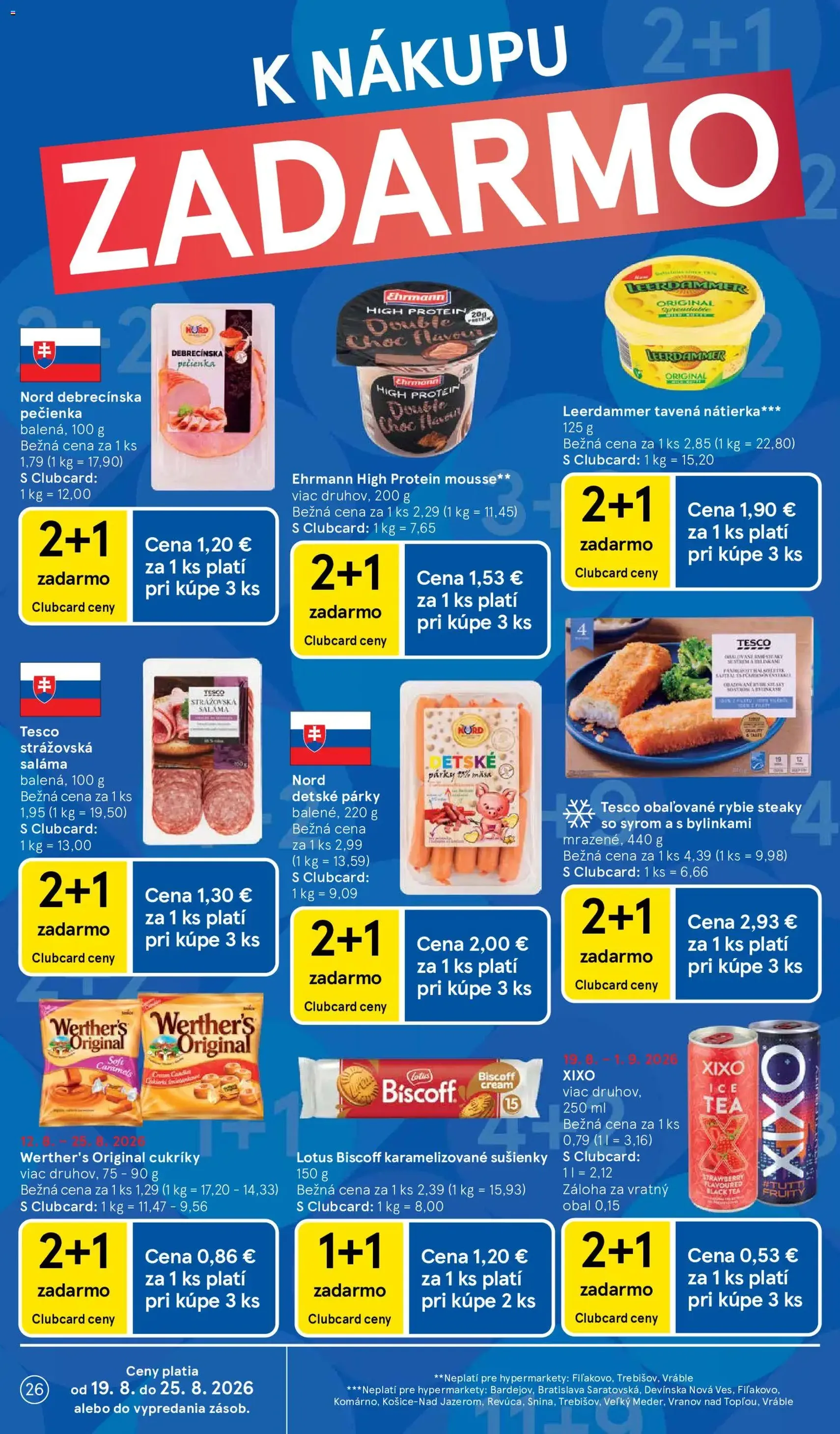 Tesco Hypermarket - leták - platný leták od 19.08.2026 strana 26 z 50