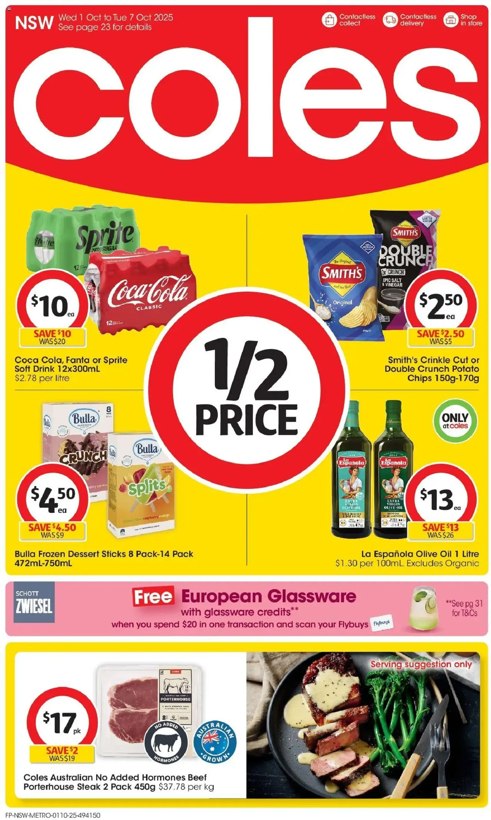Coles Catalogue NSW - valid flyer from 01/10/2025, page 1 of 51 Coles Catalogue NSW - valid flyer from 01/10/2025, page 1 of 51