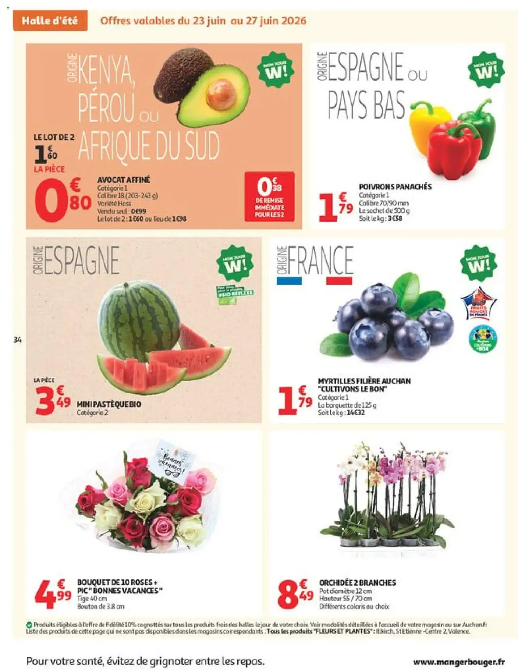 Auchan prospectus - brochure valable à partir du 23/06/2026, page 34 sur 42