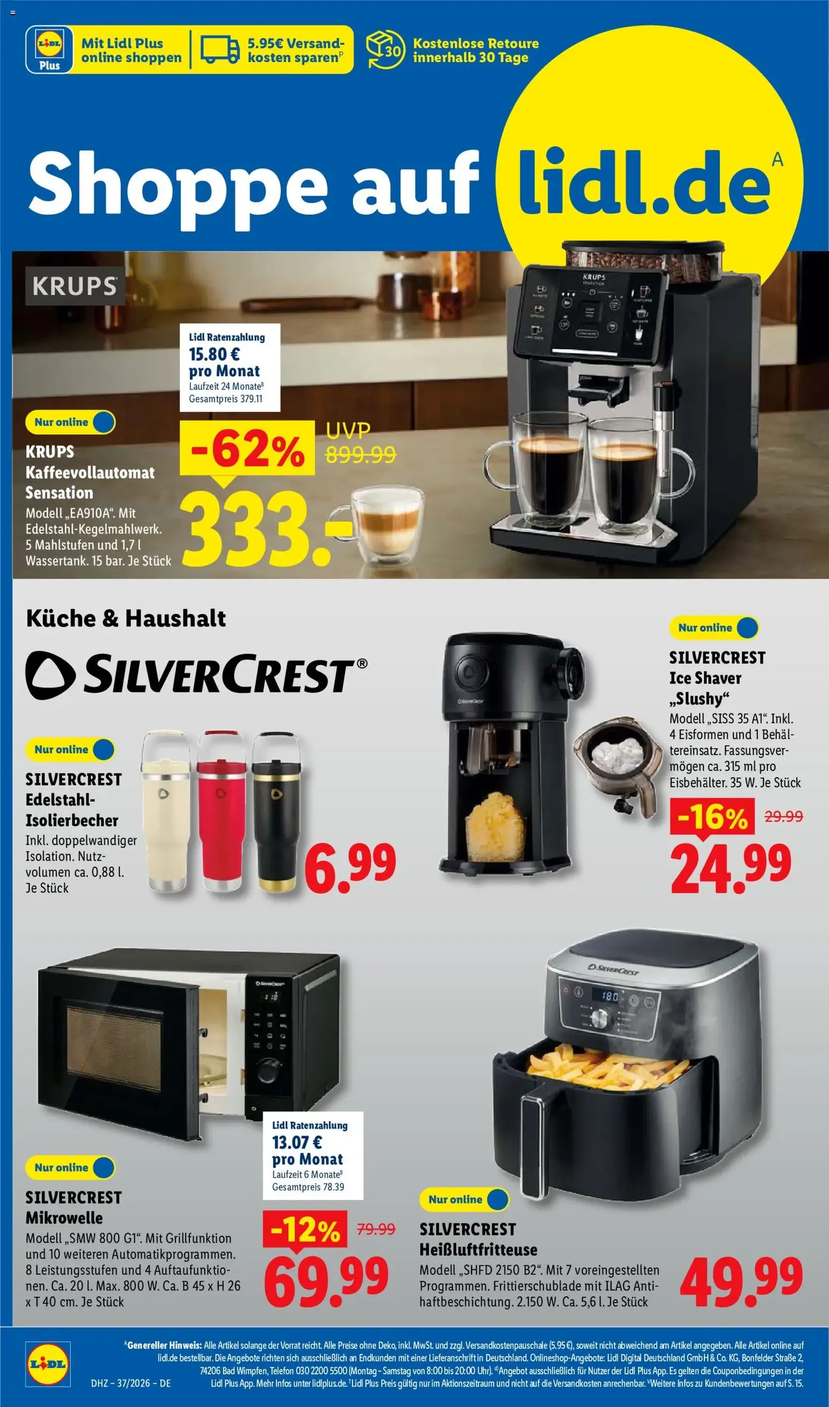 Lidl Prospekt - Gültiger Prospekt ab 07.09.2026, Seite 10 von insgesamt 73