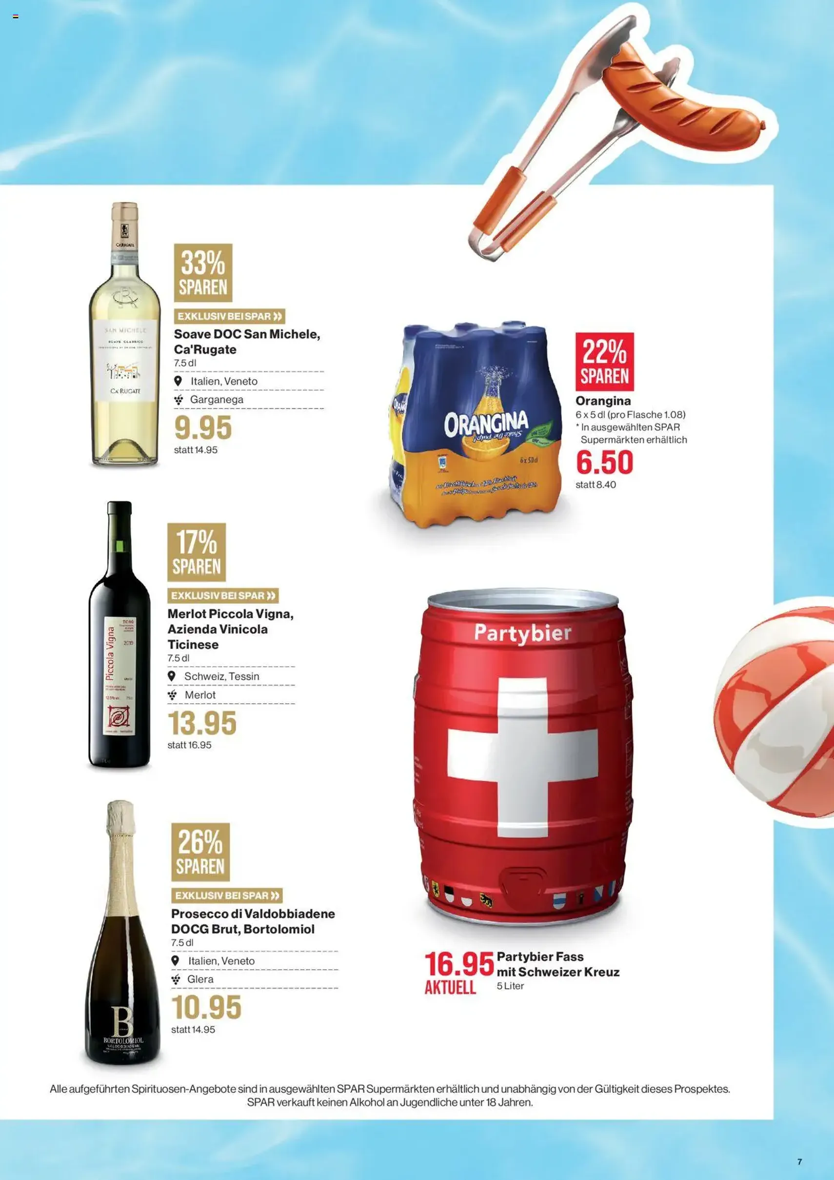 SPAR Aktionen - Gültiger Prospekt ab 30.07.2025, Seite 7 von insgesamt 20 SPAR Aktionen - Gültiger Prospekt ab 30.07.2025, Seite 7 von insgesamt 20