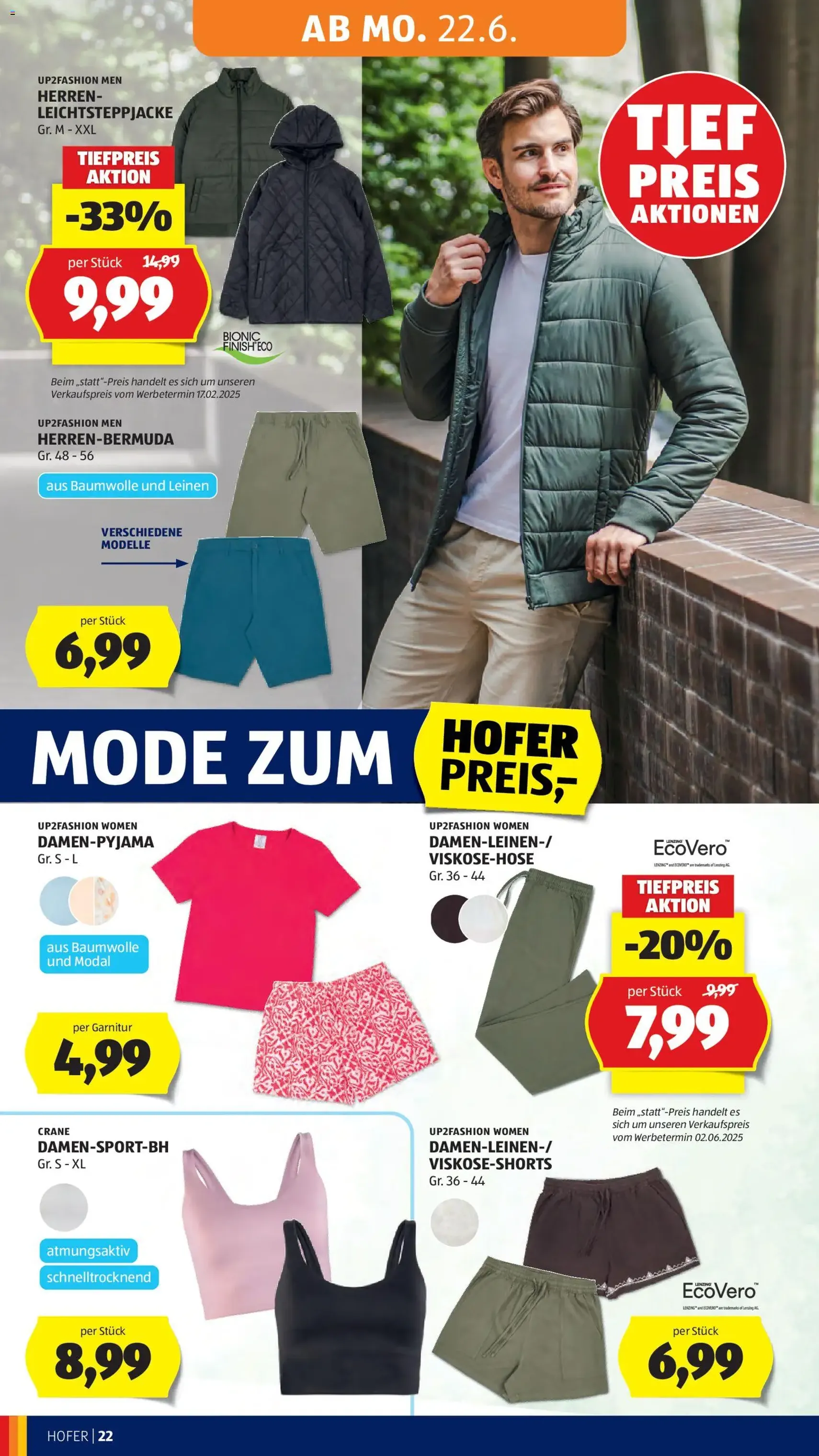 Hofer Flugblatt - Gültiger Prospekt ab 19.06.2026, Seite 28 von insgesamt 46
