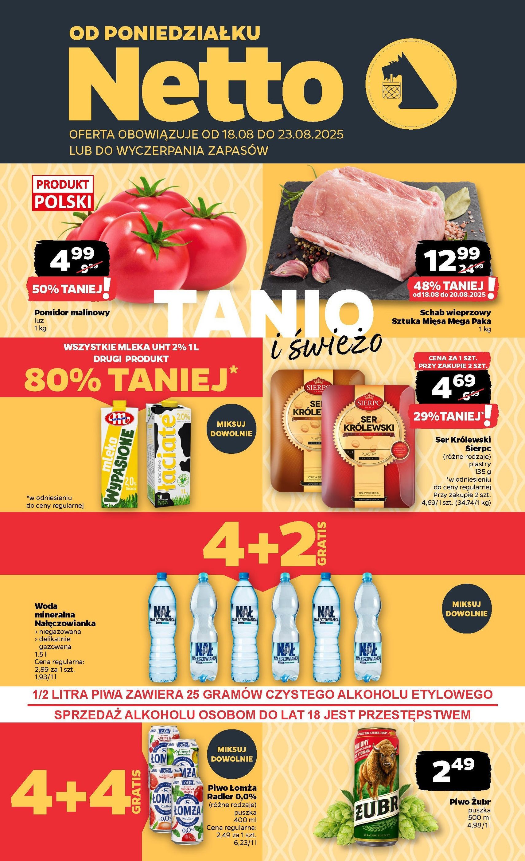 Netto gazetka - Spożywcza - ważny gazetka od 18.08.2025 strona 1 z 33 Netto gazetka - Spożywcza - ważny gazetka od 18.08.2025 strona 1 z 33