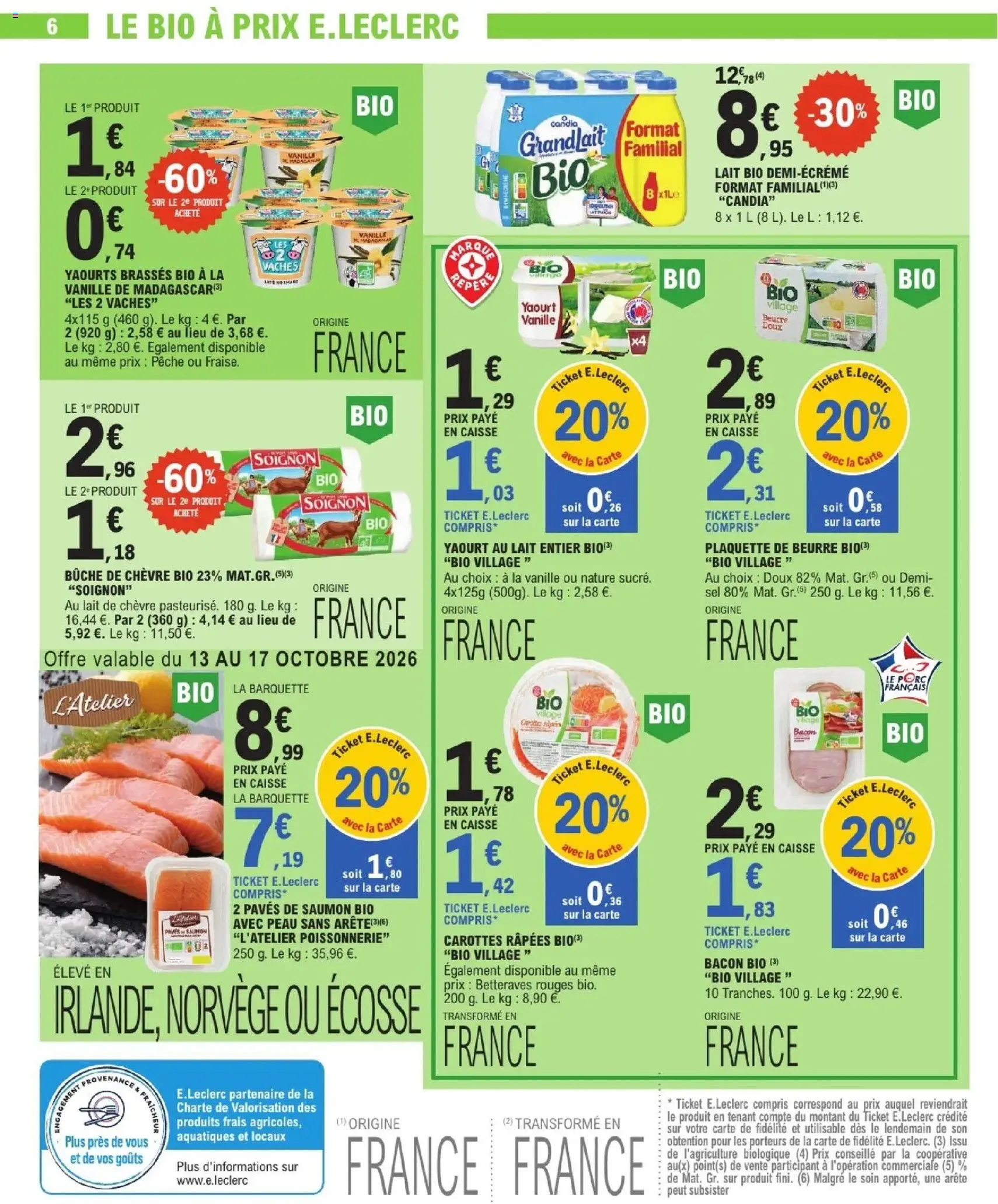 E.Leclerc catalogue - brochure valable à partir du 13/10/2026, page 6 sur 48