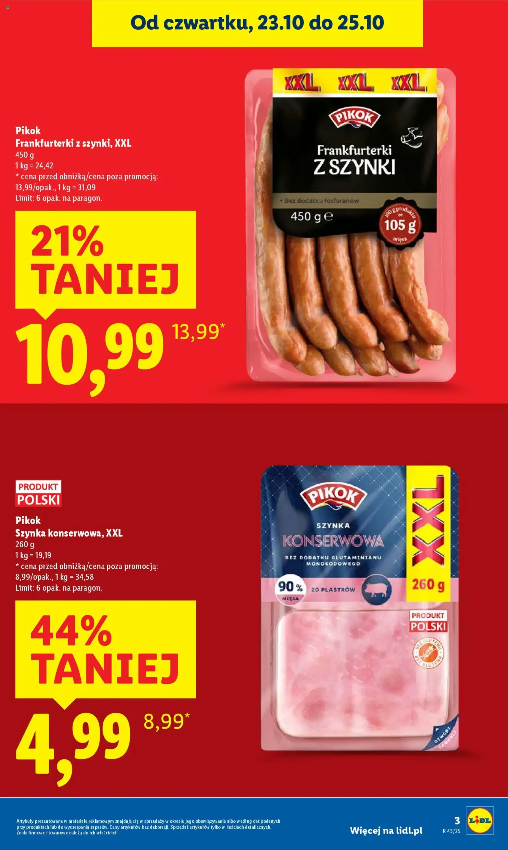 Lidl Gazetka - ważny gazetka od 23.10.2025 strona 3 z 68 Lidl Gazetka - ważny gazetka od 23.10.2025 strona 3 z 68
