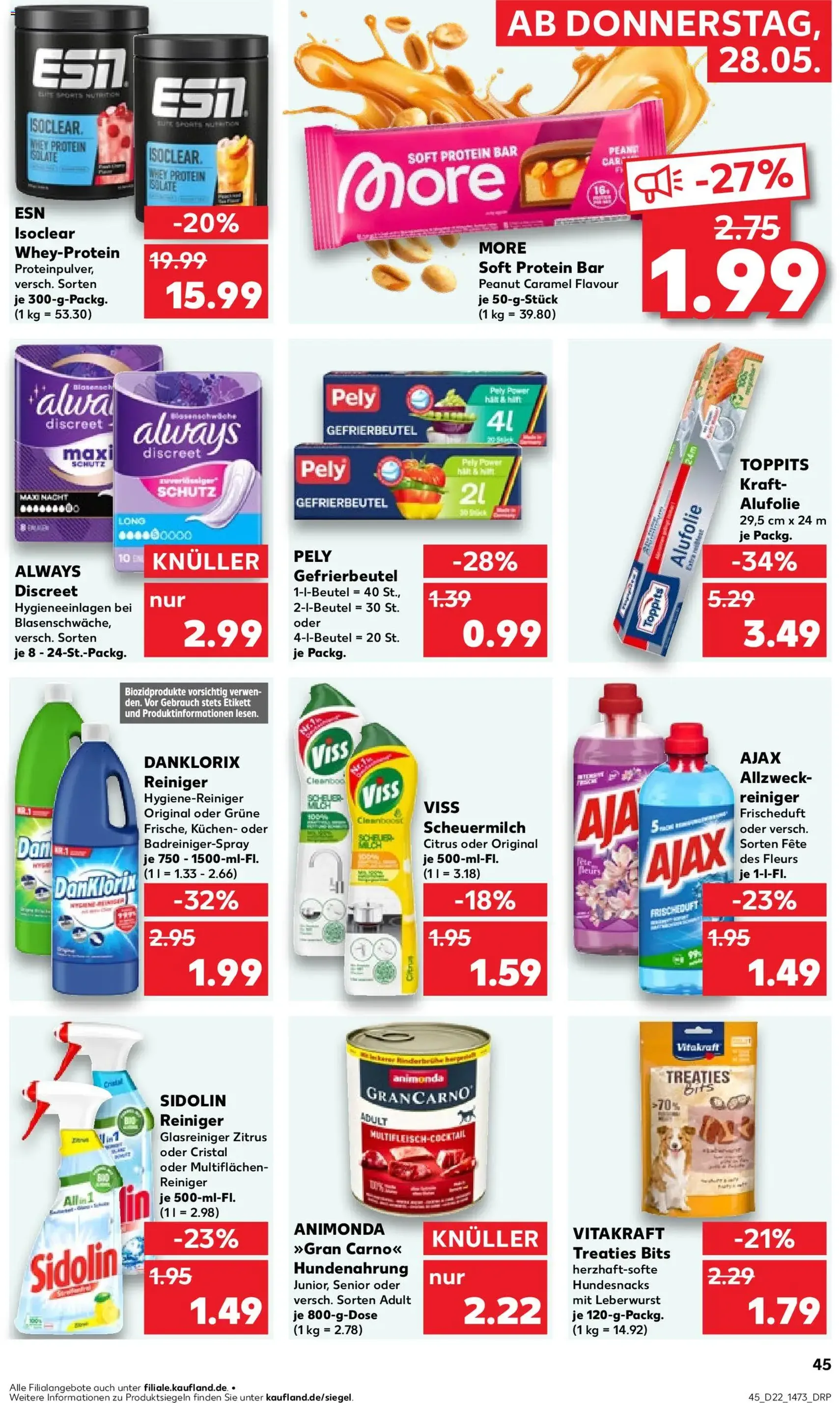 Kaufland Prospekt - Gültiger Prospekt ab 28.05.2026, Seite 45 von insgesamt 64