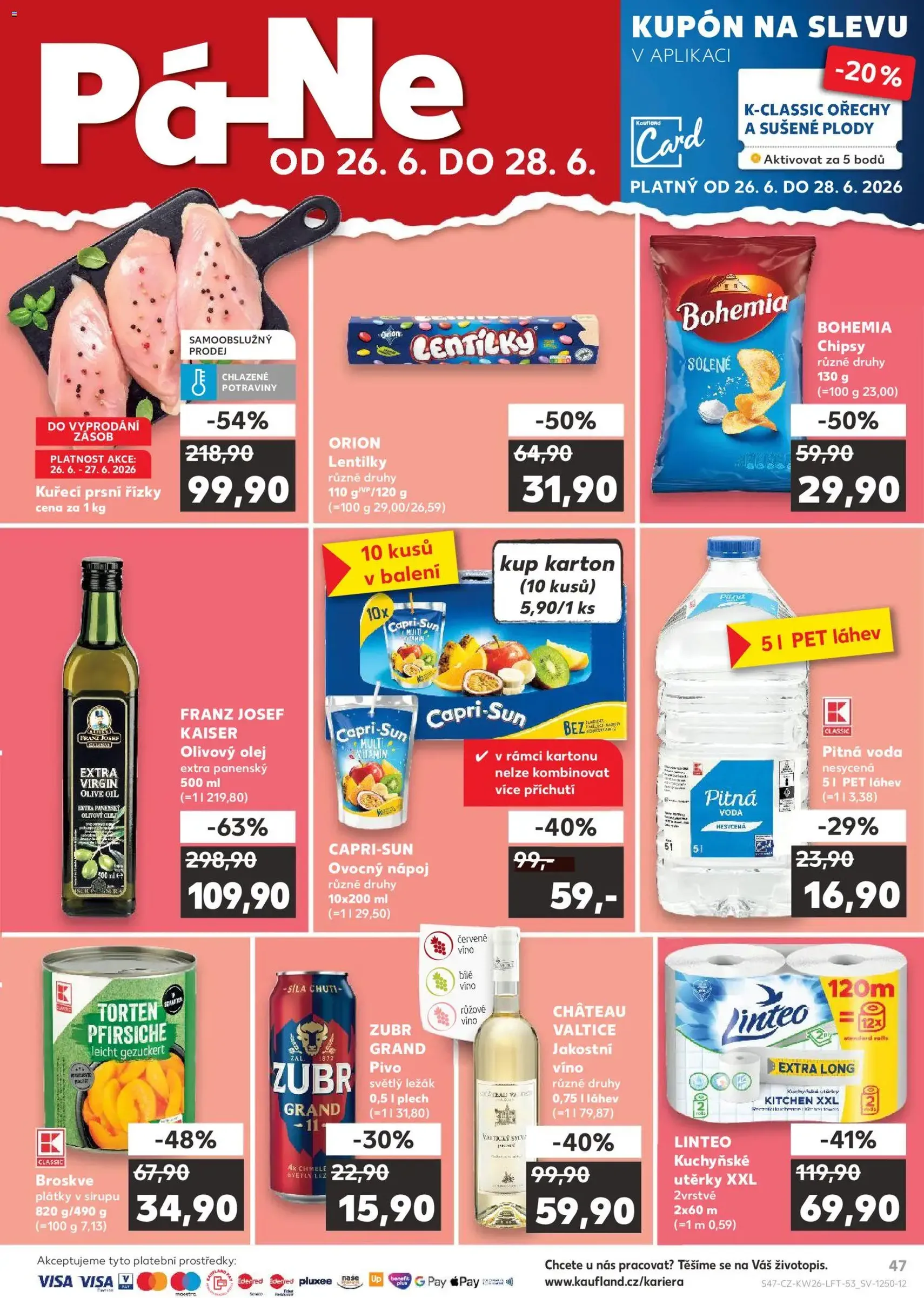 Kaufland leták - platný leták od 24.06.2026 strana 47 z 54