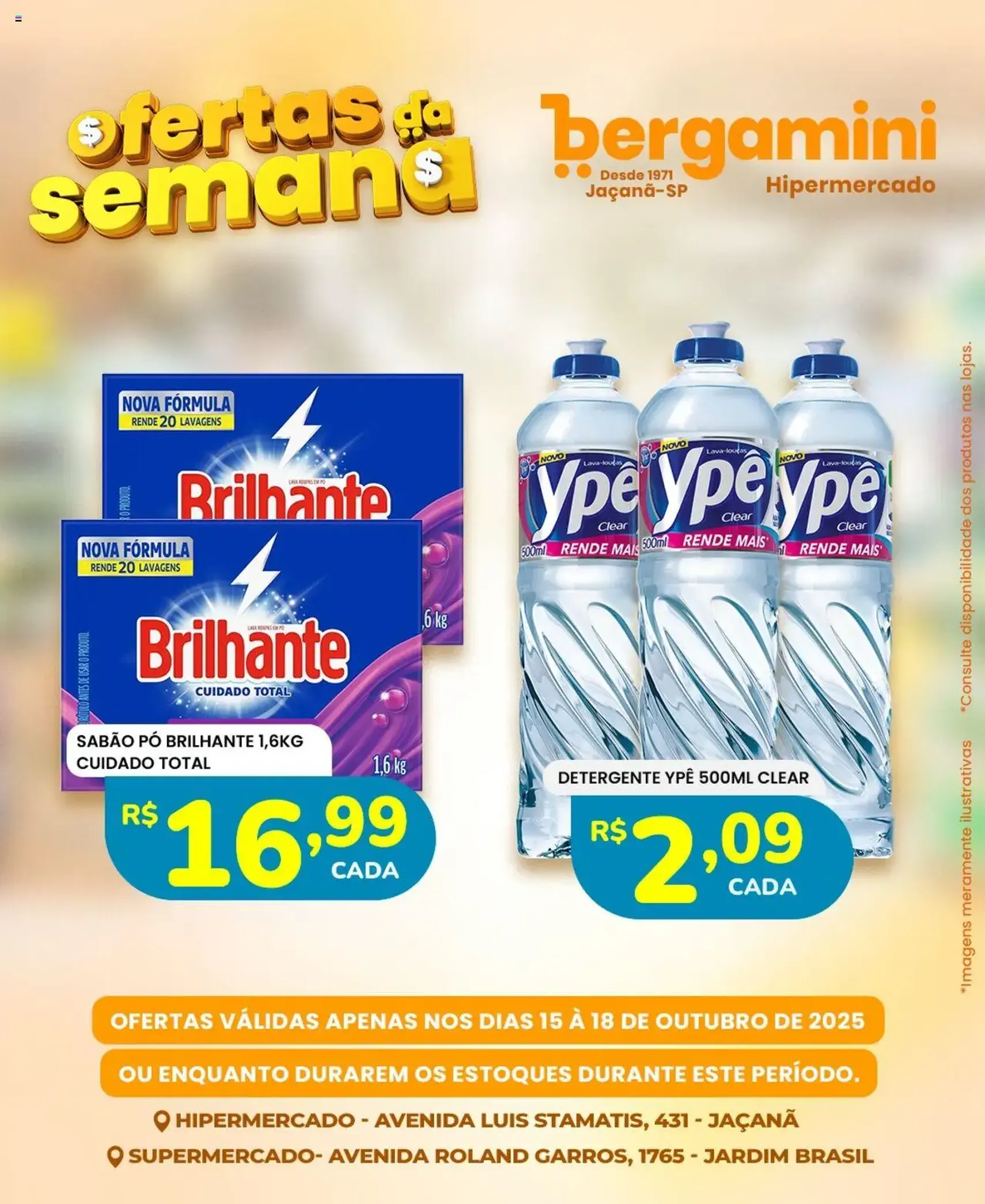 Supermercado Bergamini - Ofertas da semana - folheto válido a partir de 15/10/2025 página 20 de 23 Supermercado Bergamini - Ofertas da semana - folheto válido a partir de 15/10/2025 página 20 de 23