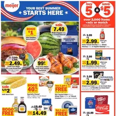 Meijer Weekly Ad - Flyer preview valid from 05/20/2026