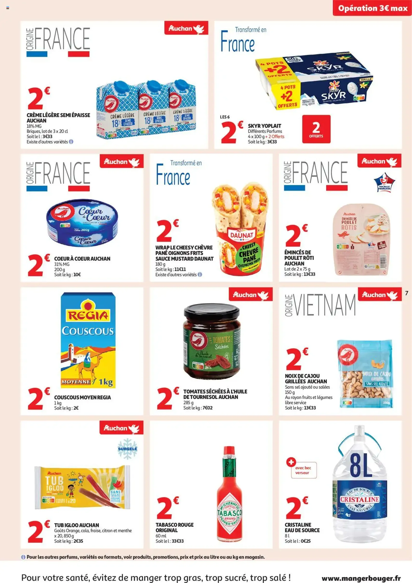 Auchan prospectus - brochure valable à partir du 16/07/2025, page 7 sur 58 Auchan prospectus - brochure valable à partir du 16/07/2025, page 7 sur 58