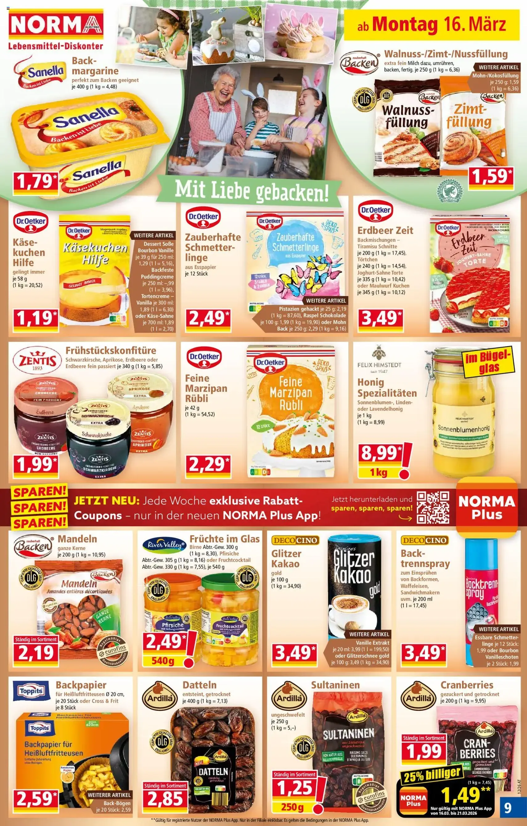 Norma Flugblatt - Gültiger Prospekt ab 16.03.2026, Seite 9 von insgesamt 20