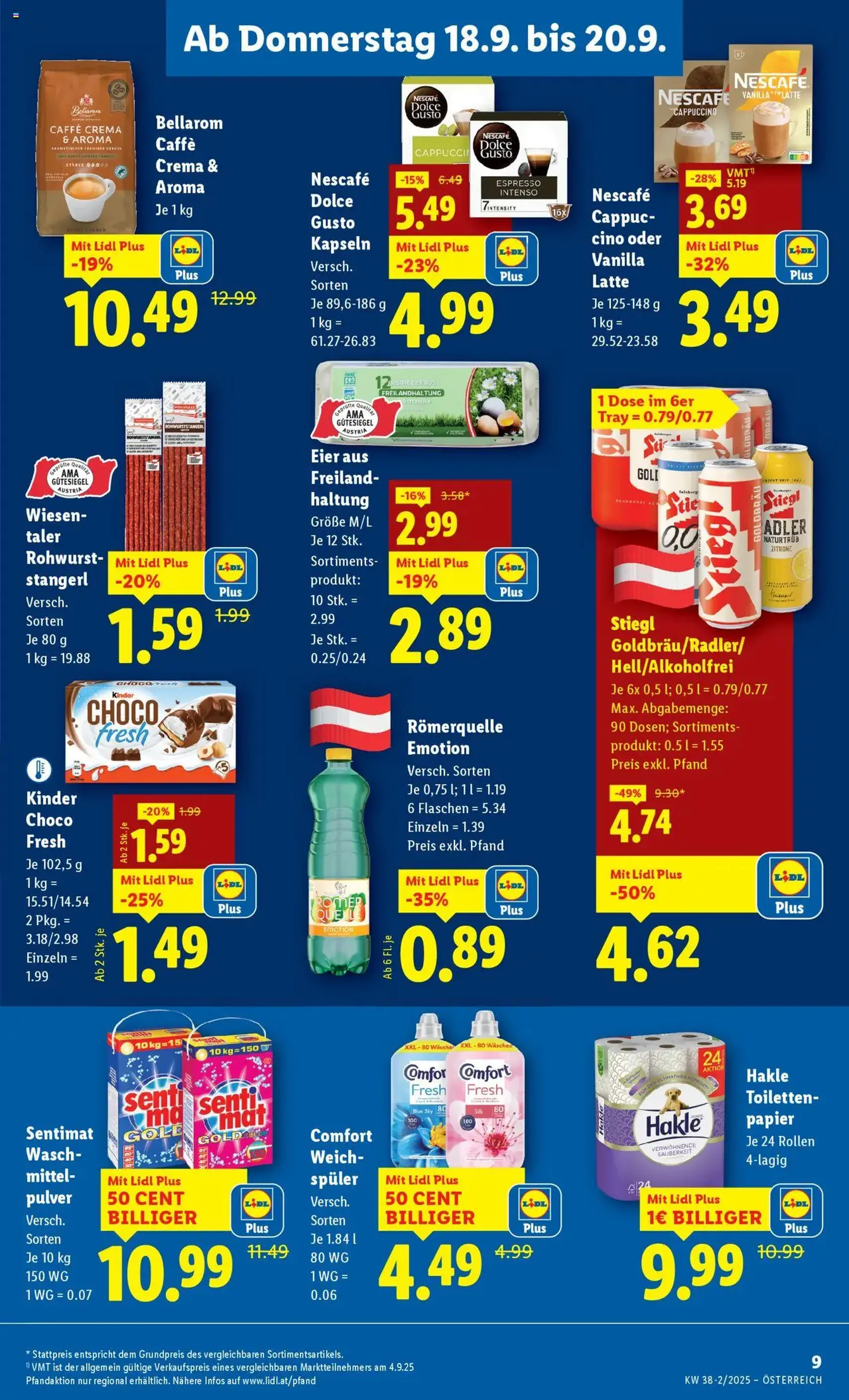 Lidl Flugblatt - Gültiger Prospekt ab 18.09.2025, Seite 11 von insgesamt 44