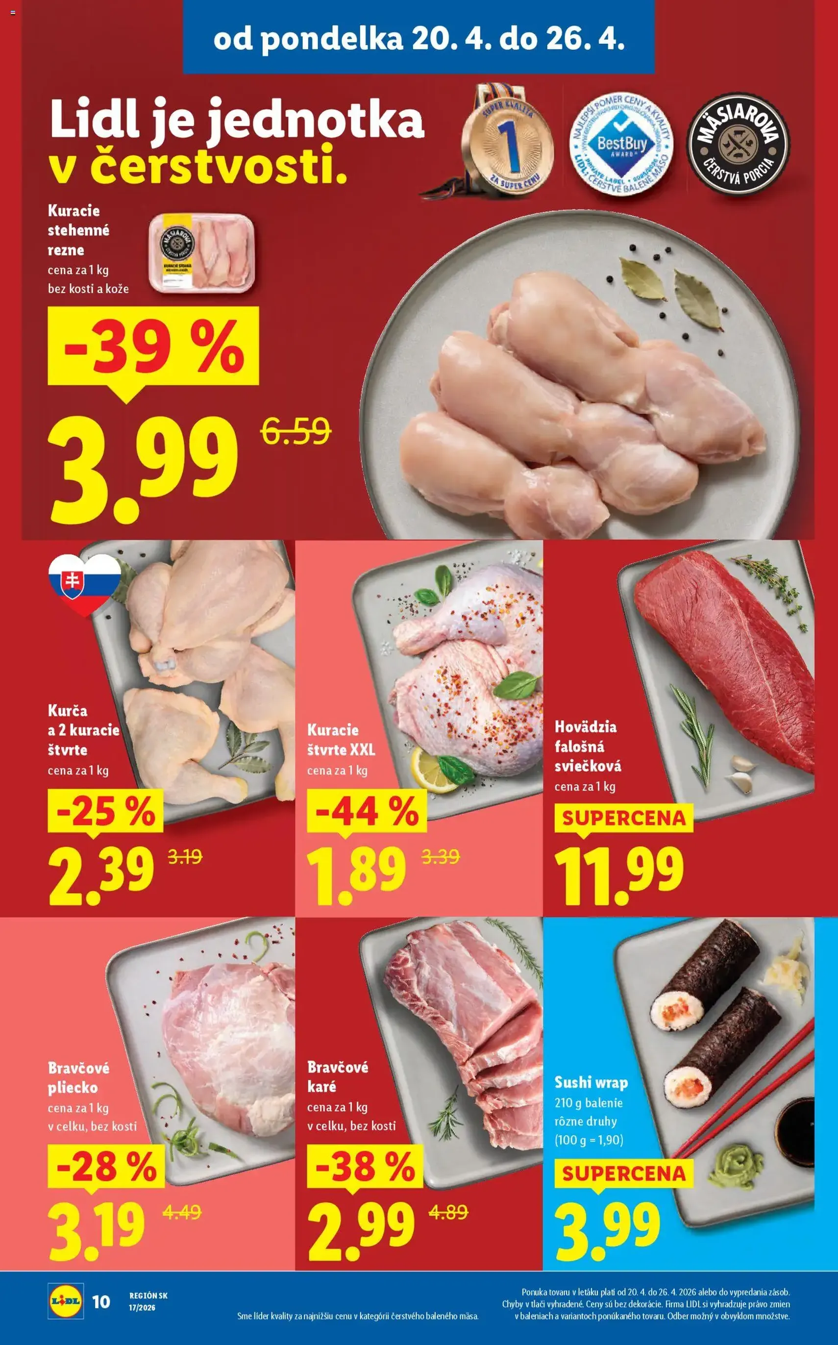 Lidl leták - platný leták od 20.04.2026 strana 10 z 99
