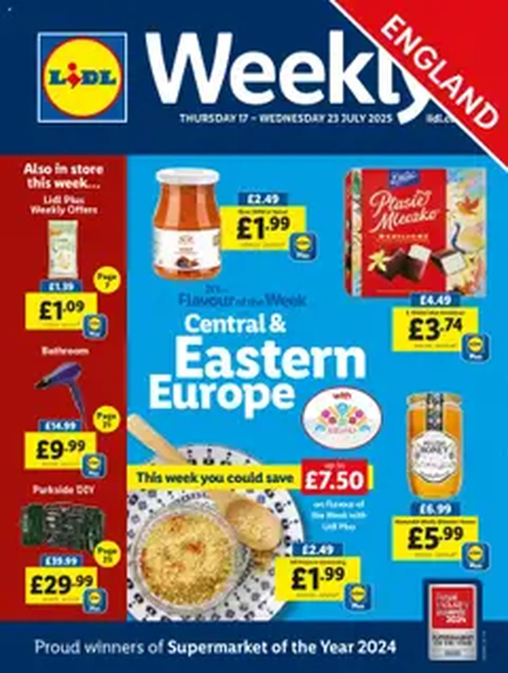 Lidl - Lidl Weekly - valid flyer from 17/07/2025, page 1 of 1