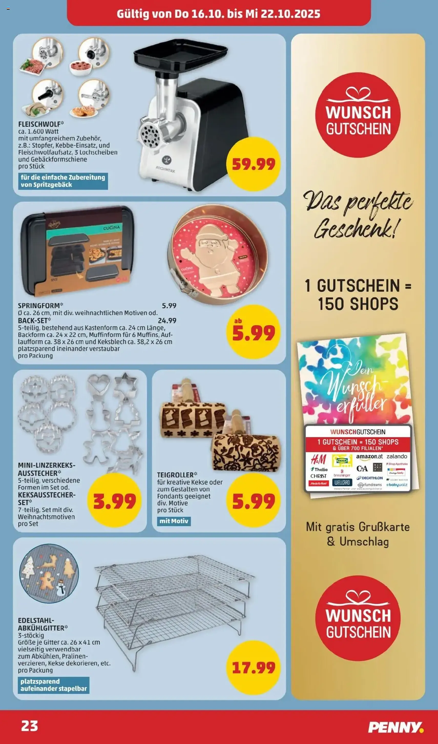 Penny Markt Flugblatt - Gültiger Prospekt ab 16.10.2025, Seite 23 von insgesamt 32