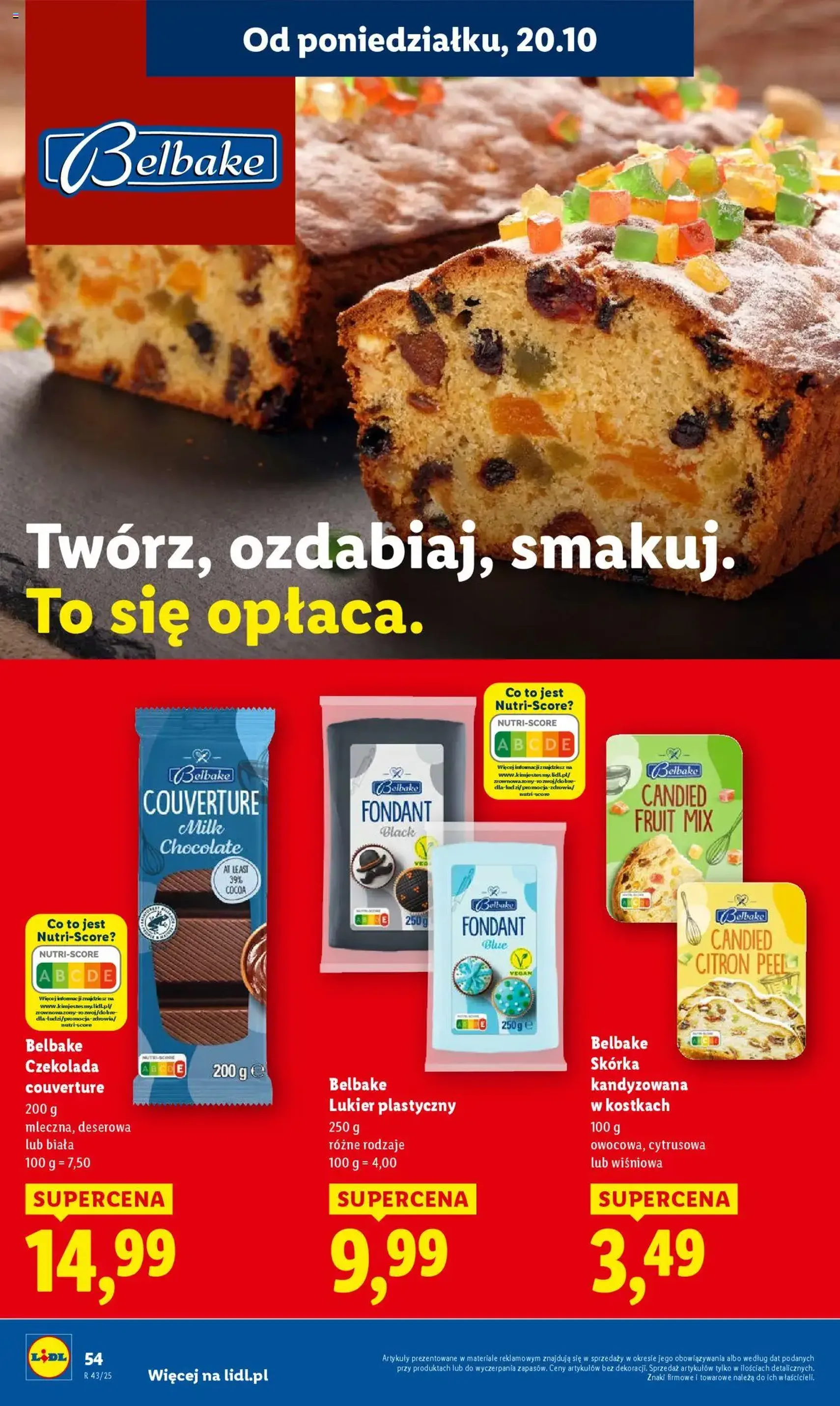 Lidl Gazetka - ważny gazetka od 20.10.2025 strona 54 z 74 Lidl Gazetka - ważny gazetka od 20.10.2025 strona 54 z 74