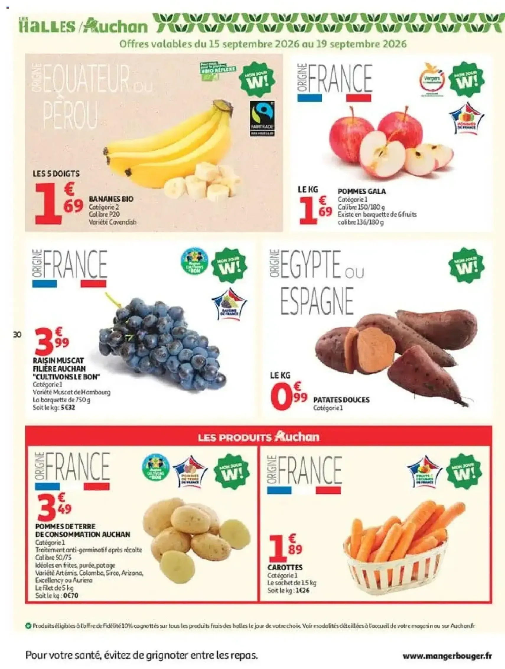 Auchan catalogue - brochure valable à partir du 15/09/2026, page 30 sur 60