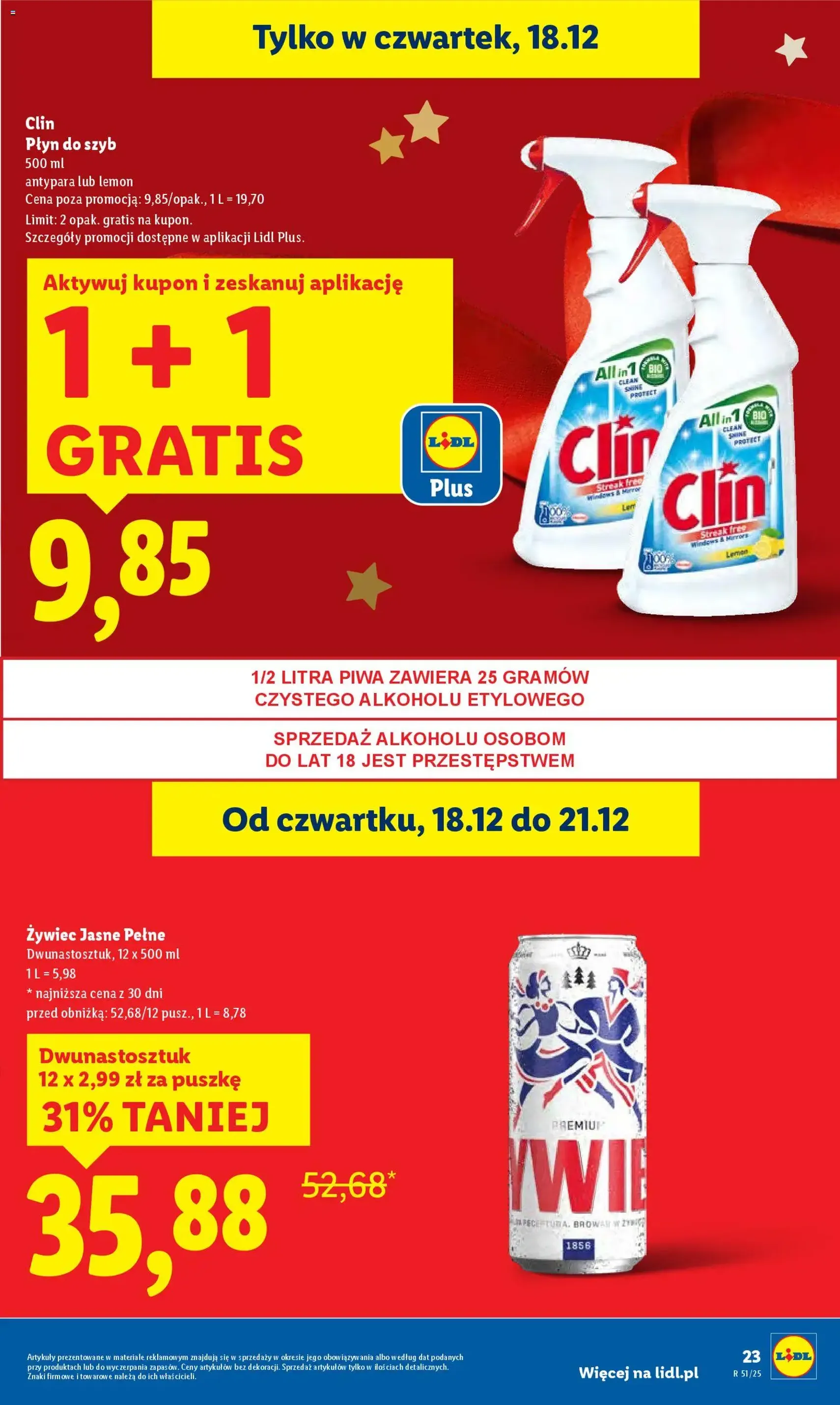Lidl Gazetka - ważny gazetka od 18.12.2025 strona 23 z 76