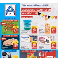 Aldi folder week 9 - voorvertoning van de folder geldig vanaf 23/02/2026