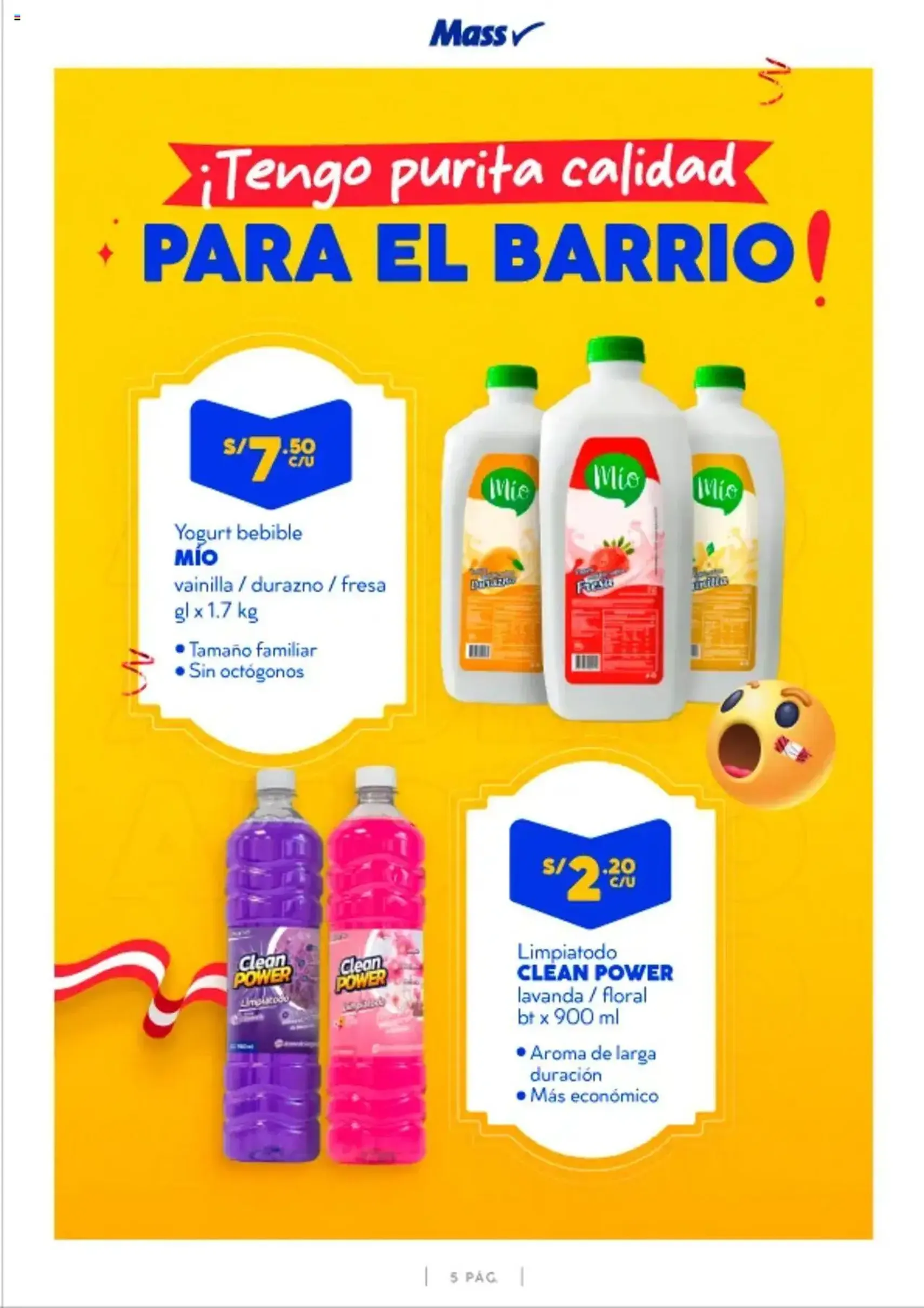 Catálogo Mass - Especial Fiestas Patrias - folleto válido desde 14/07/2025 página 5 de 7 Catálogo Mass - Especial Fiestas Patrias - folleto válido desde 14/07/2025 página 5 de 7