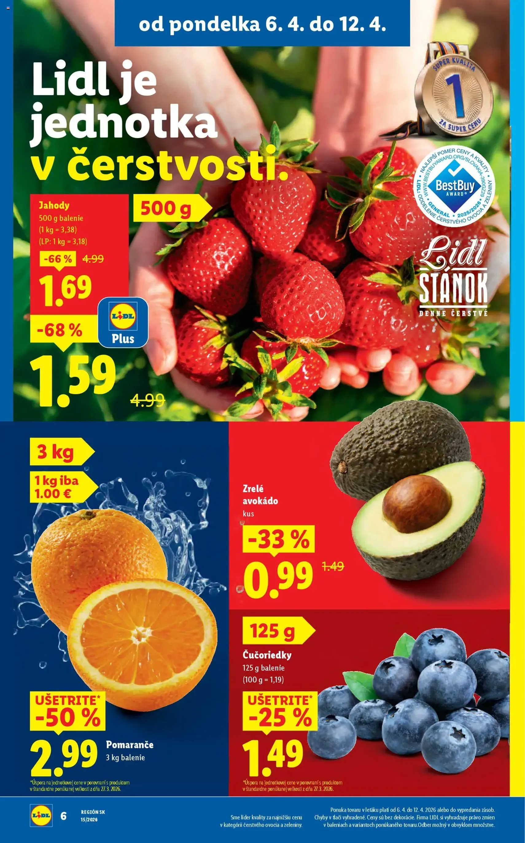 Lidl leták - platný leták od 06.04.2026 strana 6 z 87