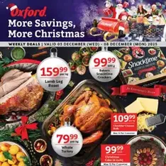 Oxford Freshmarket Specials - Flyer preview valid from 03/12/2025
