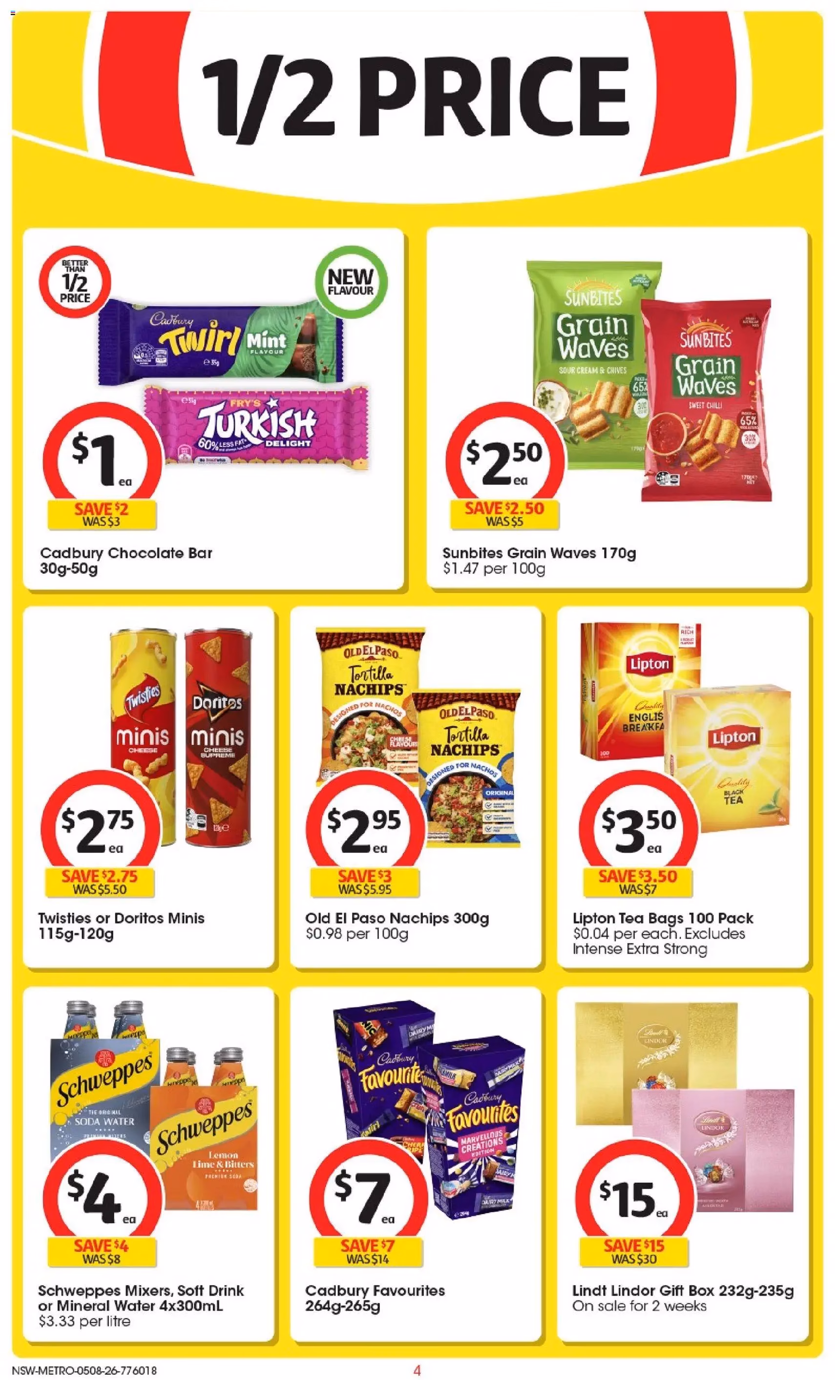 Coles catalogue - valid flyer from 04/08/2026, page 4 of 52