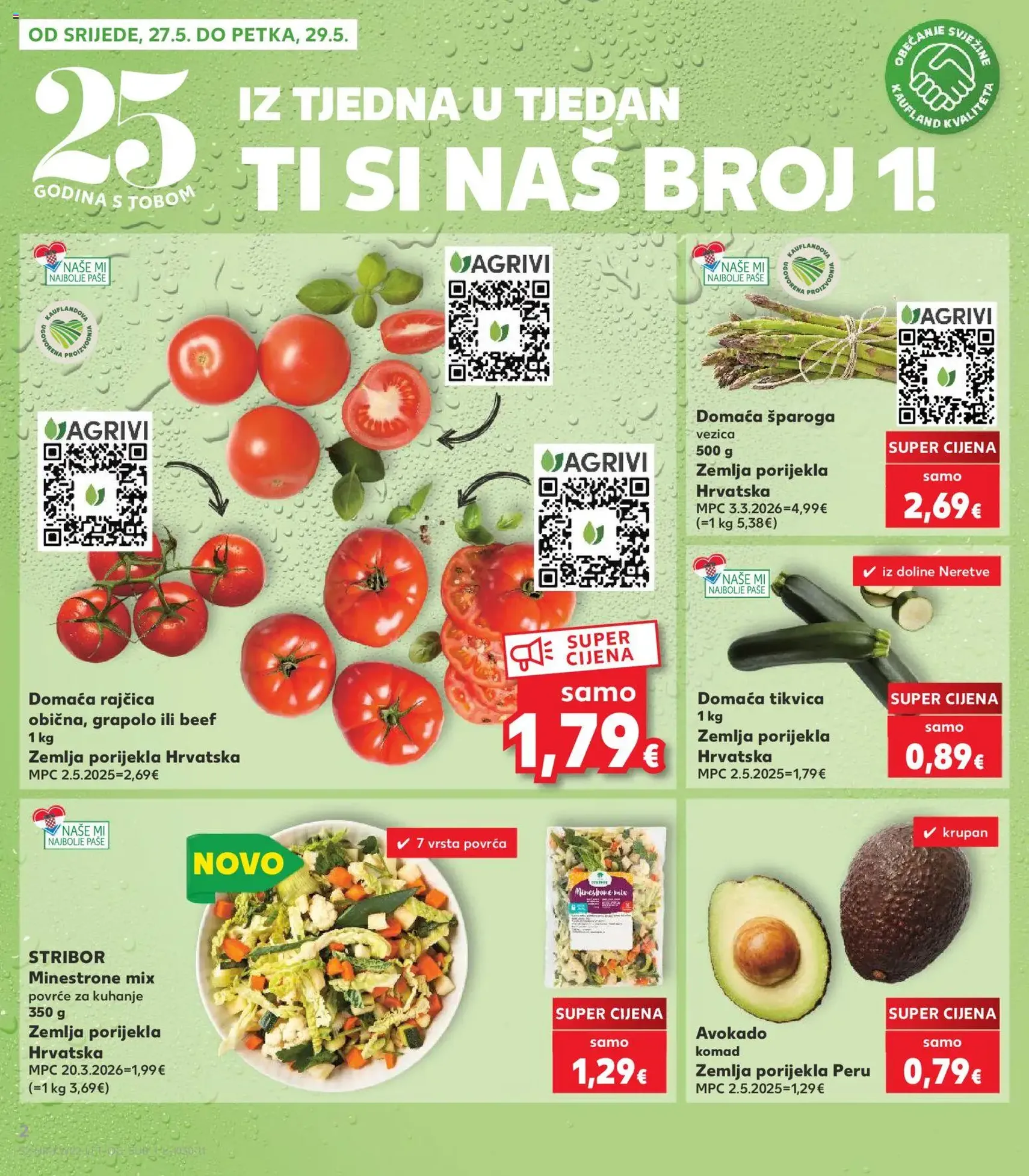 Kaufland HR akciós újság - 2026.05.27. érvényes szórólap 2 oldal 32 oldalból