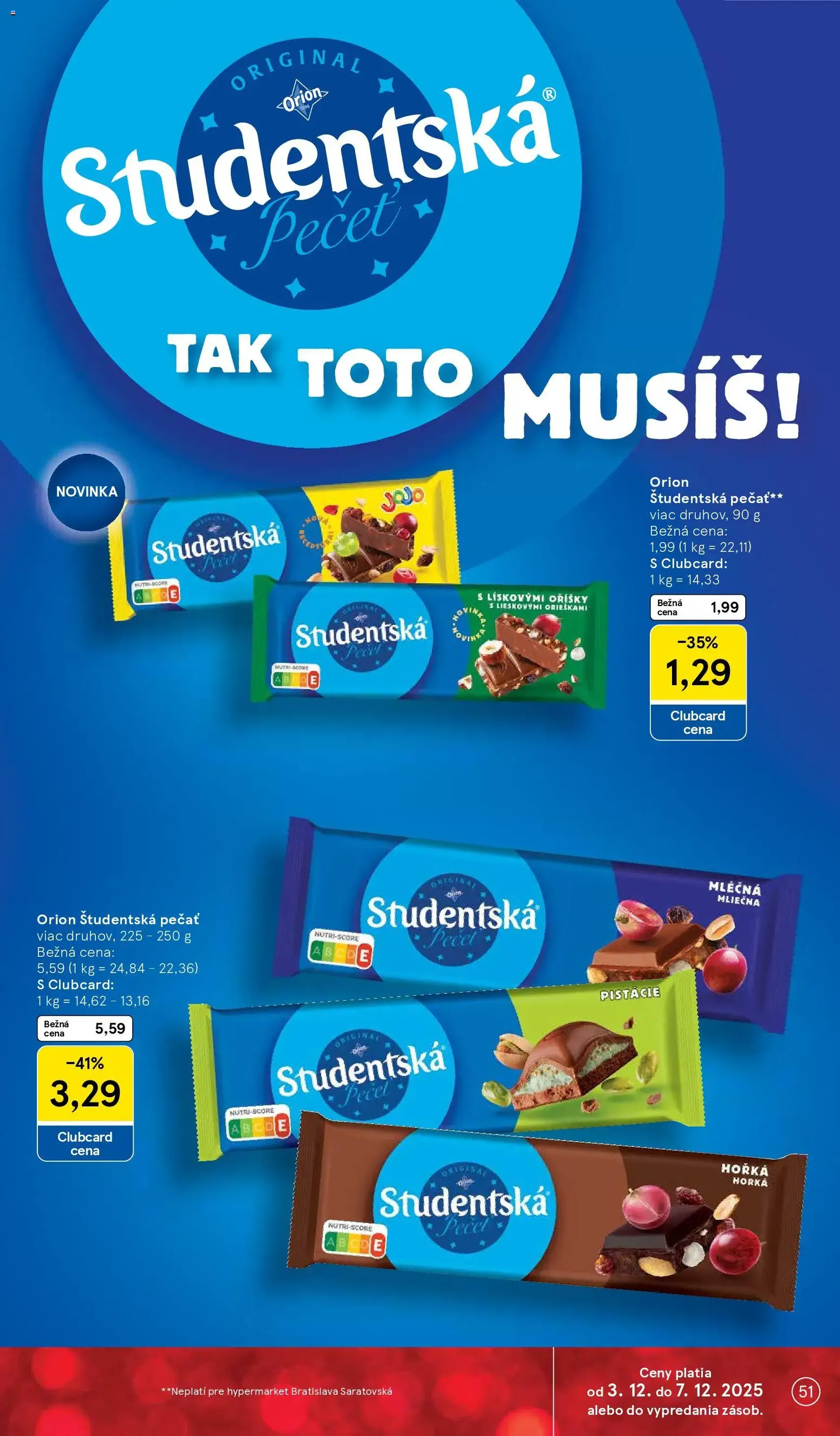 Tesco Hypermarket - leták - platný leták od 03.12.2025 strana 51 z 53