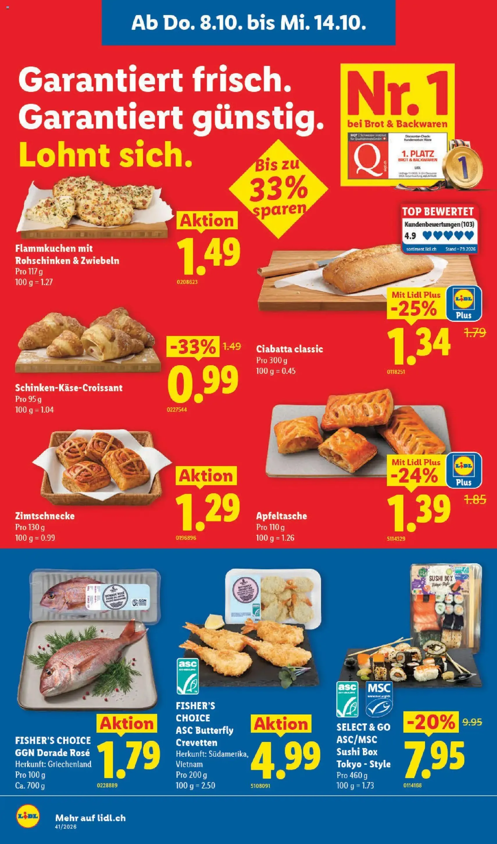 Lidl aktionen - Gültiger Prospekt ab 08.10.2026, Seite 6 von insgesamt 45