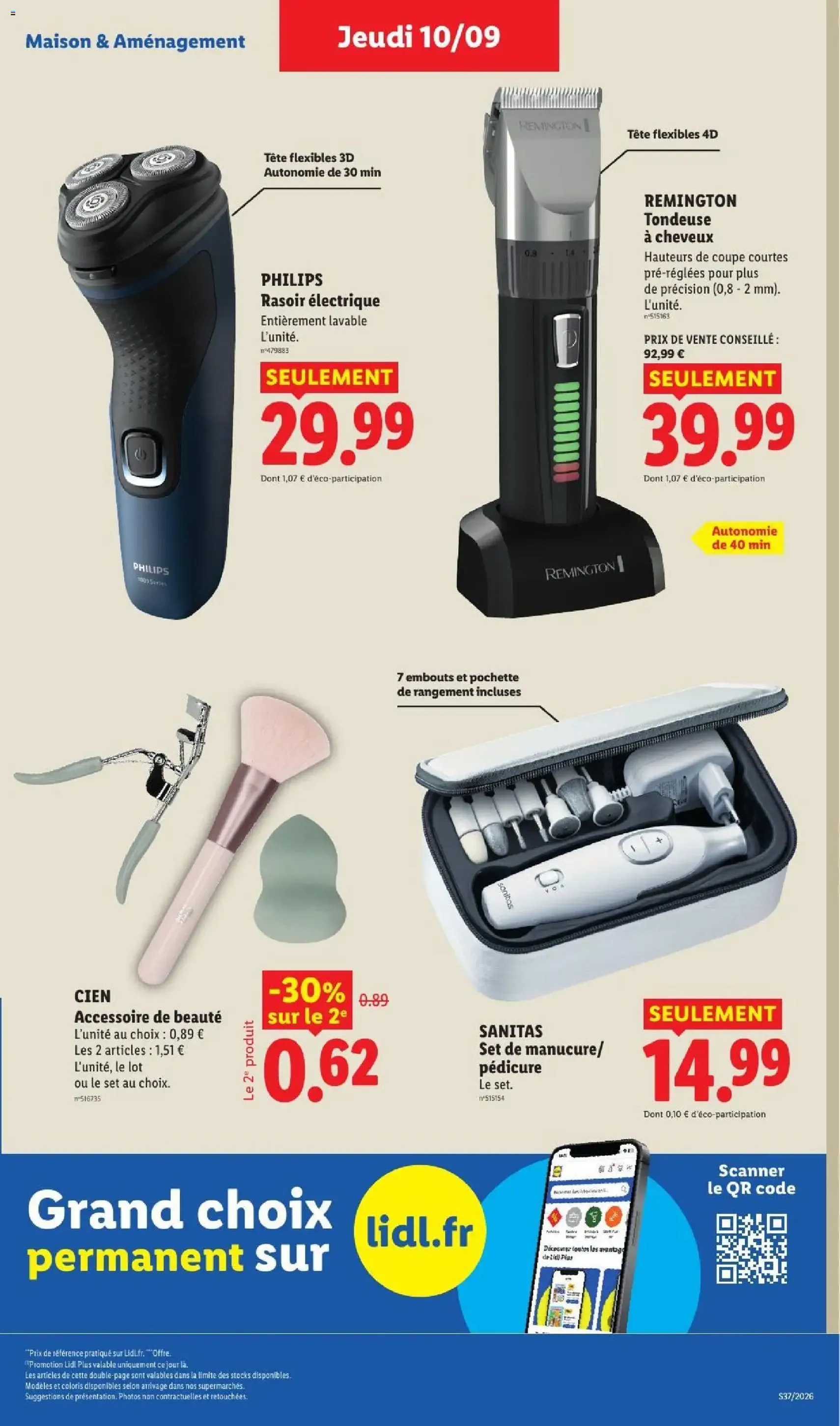 LIDL catalogue - brochure valable à partir du 10/09/2026, page 29 sur 54