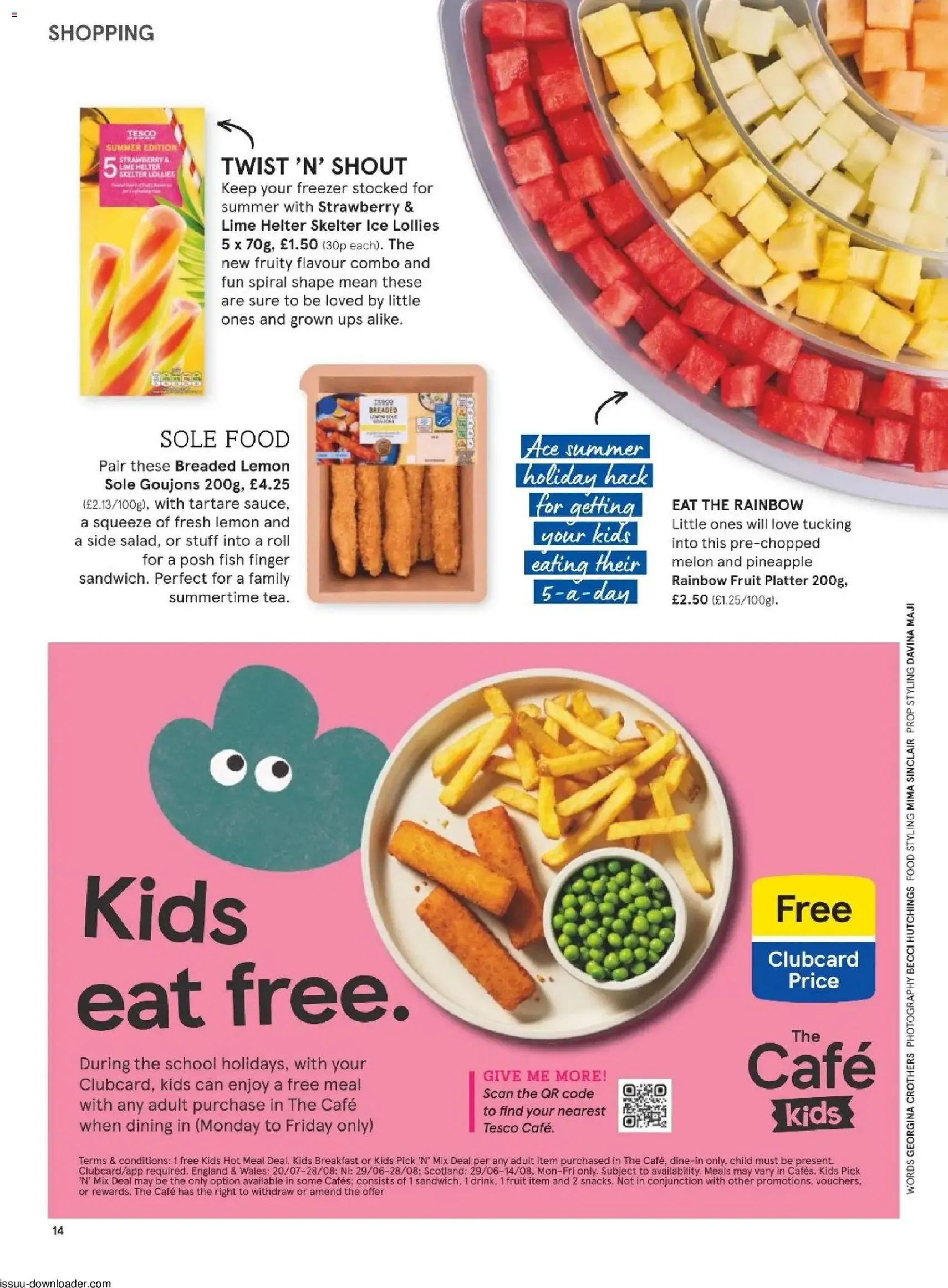 Tesco Magazine - July / August 2026 - valid flyer from 01/07/2026, page 14 of 100