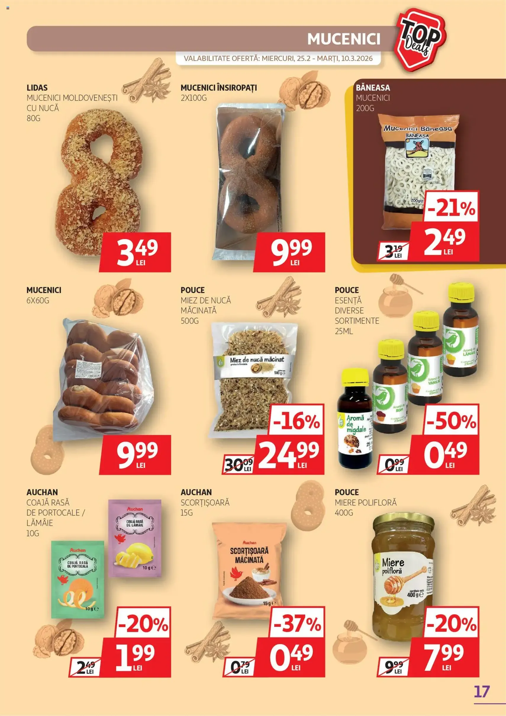 Catalog Auchan - cataloage valabile începând cu 25.02.2026 pagina 17 din 25