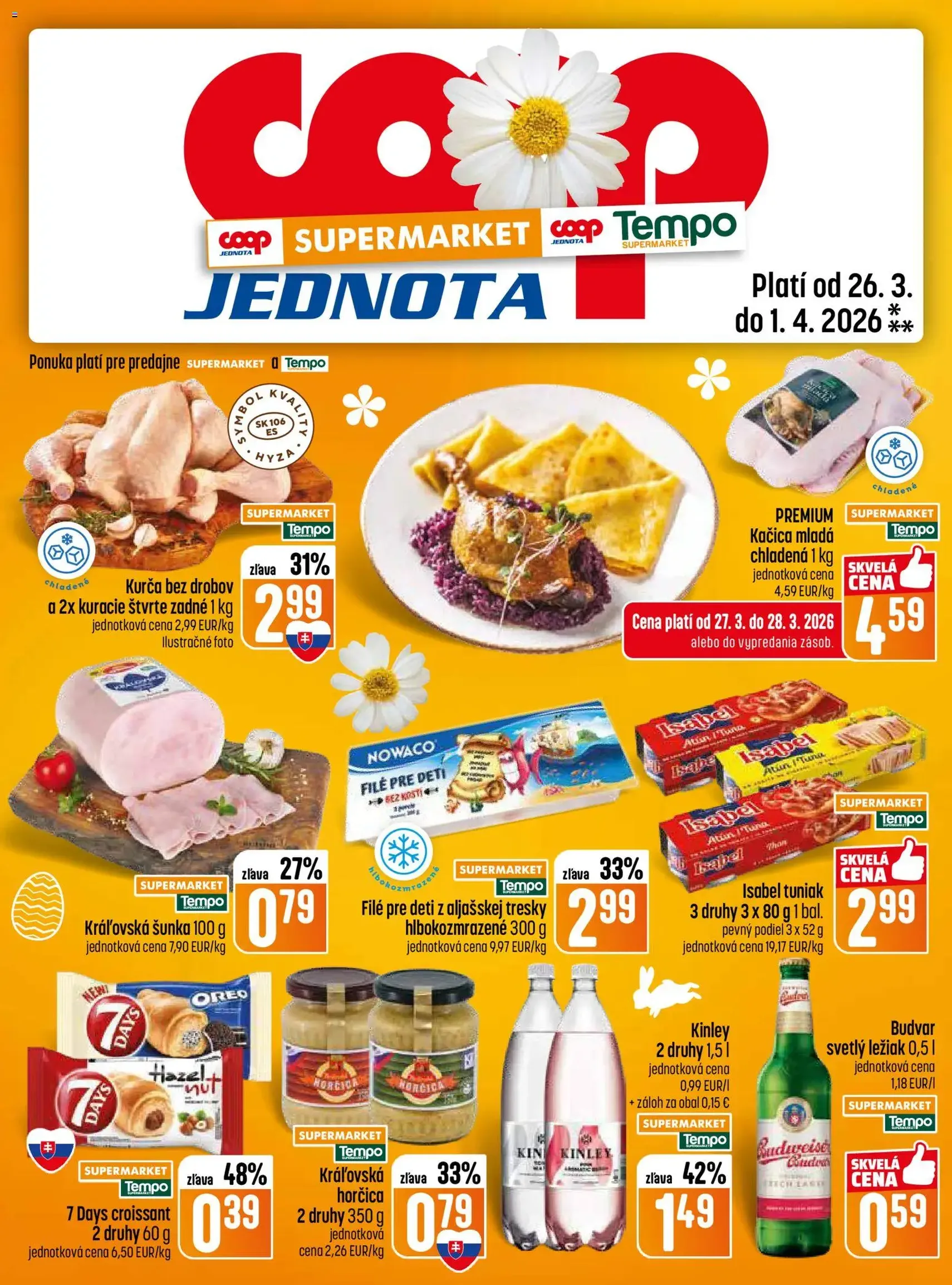 COOP Jednota leták - platný leták od 26.03.2026 strana 15 z 32