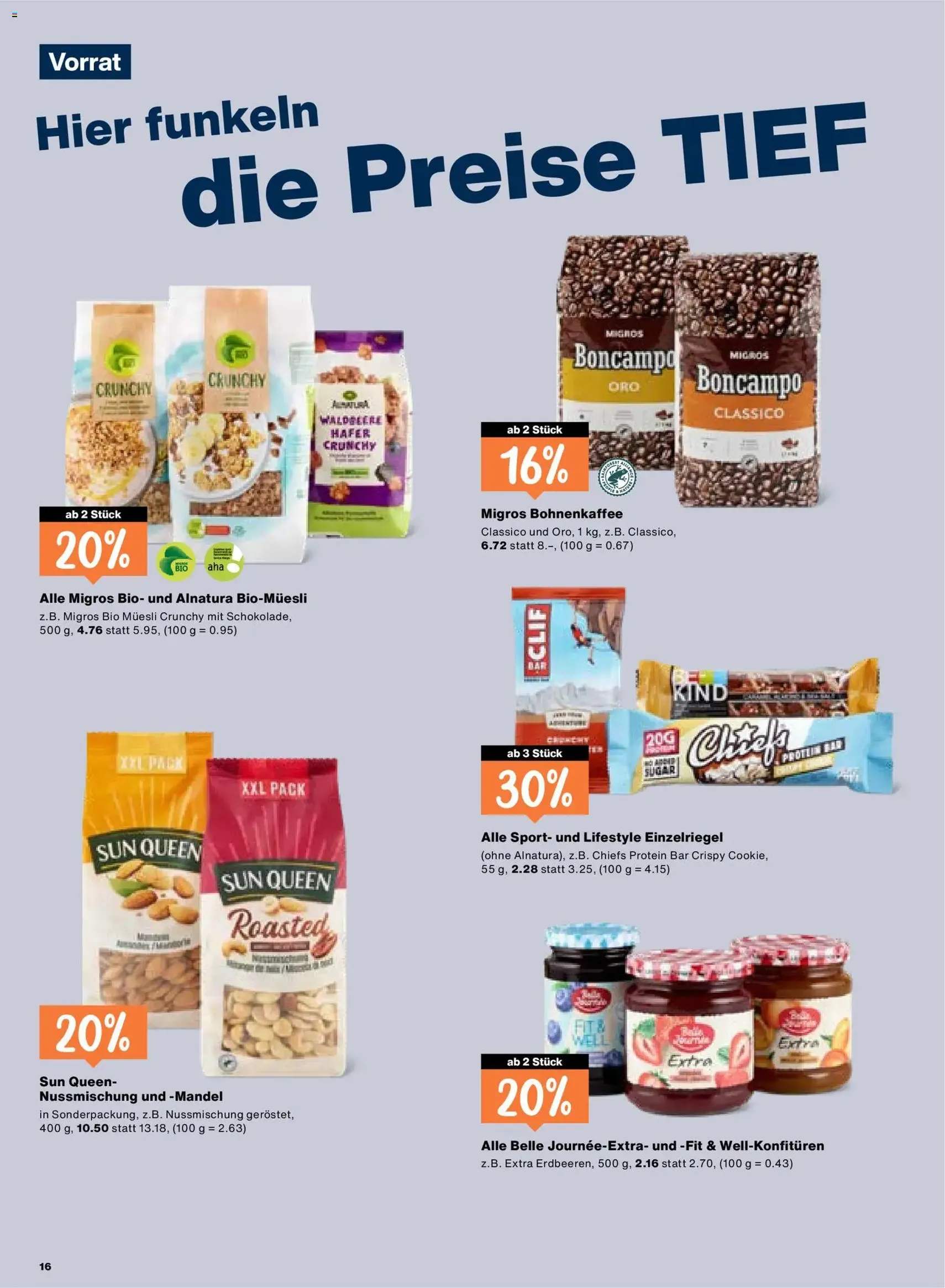 Migros aktionen - Gültiger Prospekt ab 25.06.2026, Seite 16 von insgesamt 24