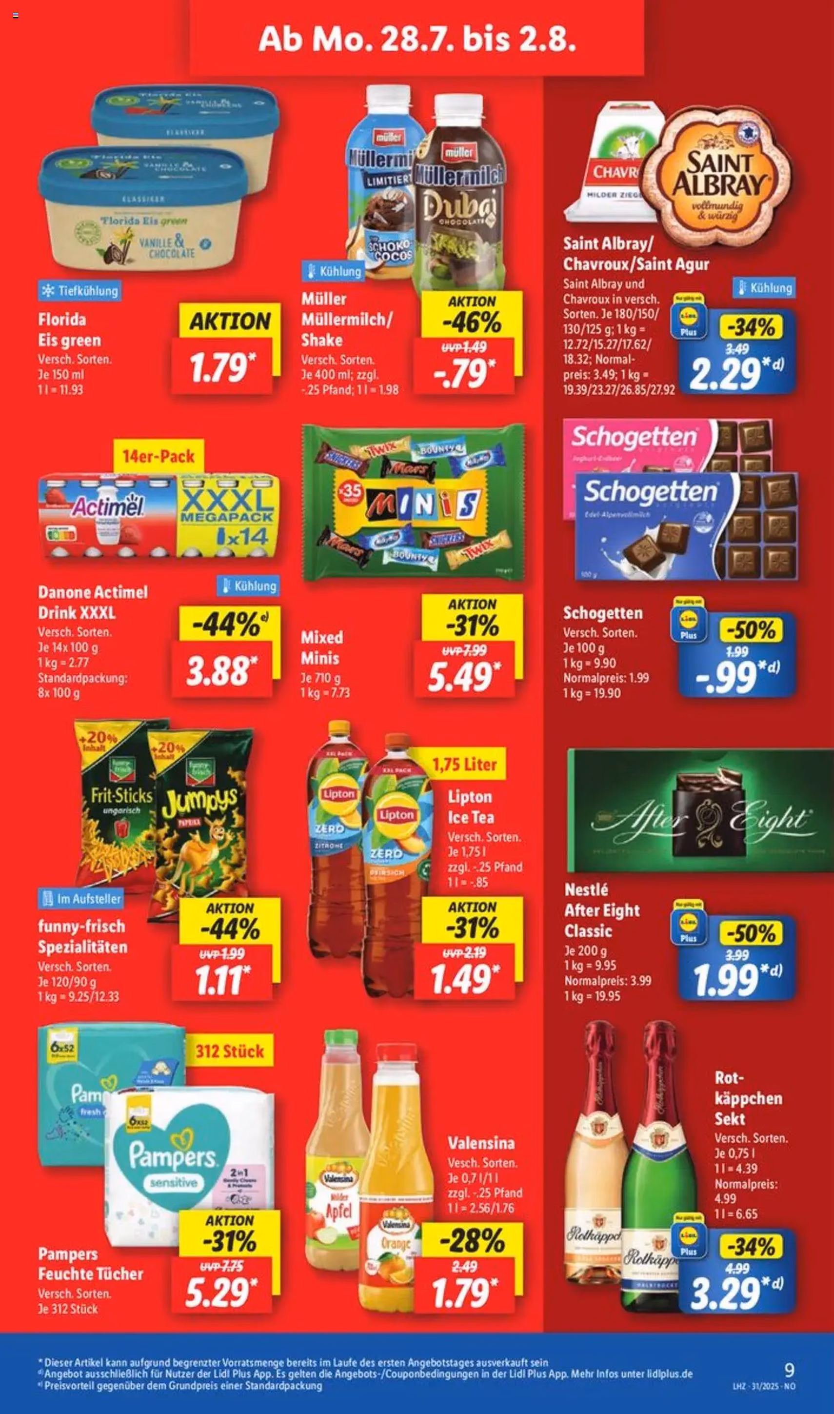 Lidl Prospekt - Gültiger Prospekt ab 28.07.2025, Seite 14 von insgesamt 62 Lidl Prospekt - Gültiger Prospekt ab 28.07.2025, Seite 14 von insgesamt 62