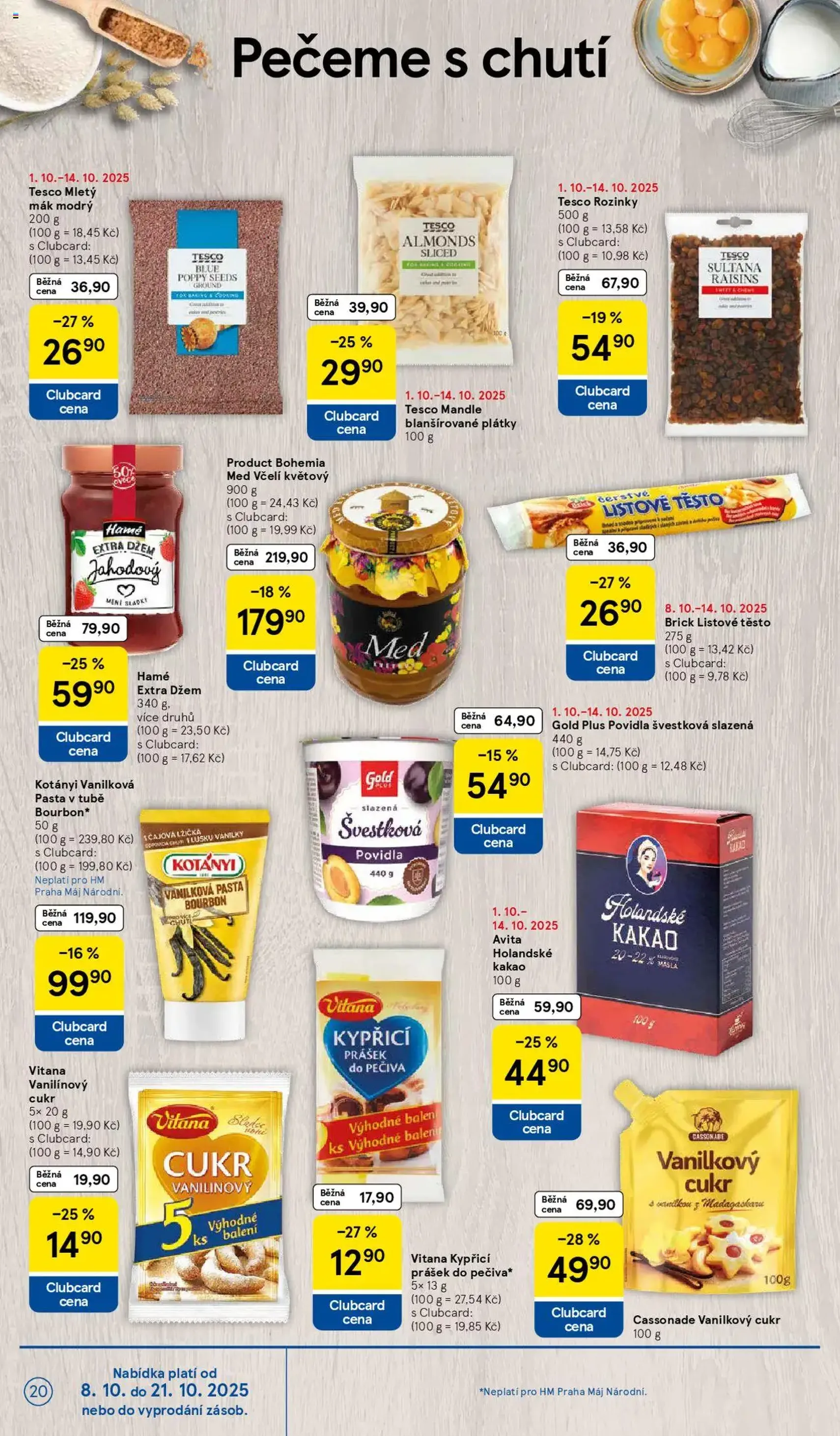 Tesco leták - Hypermarket - platný leták od 08.10.2025 strana 20 z 31