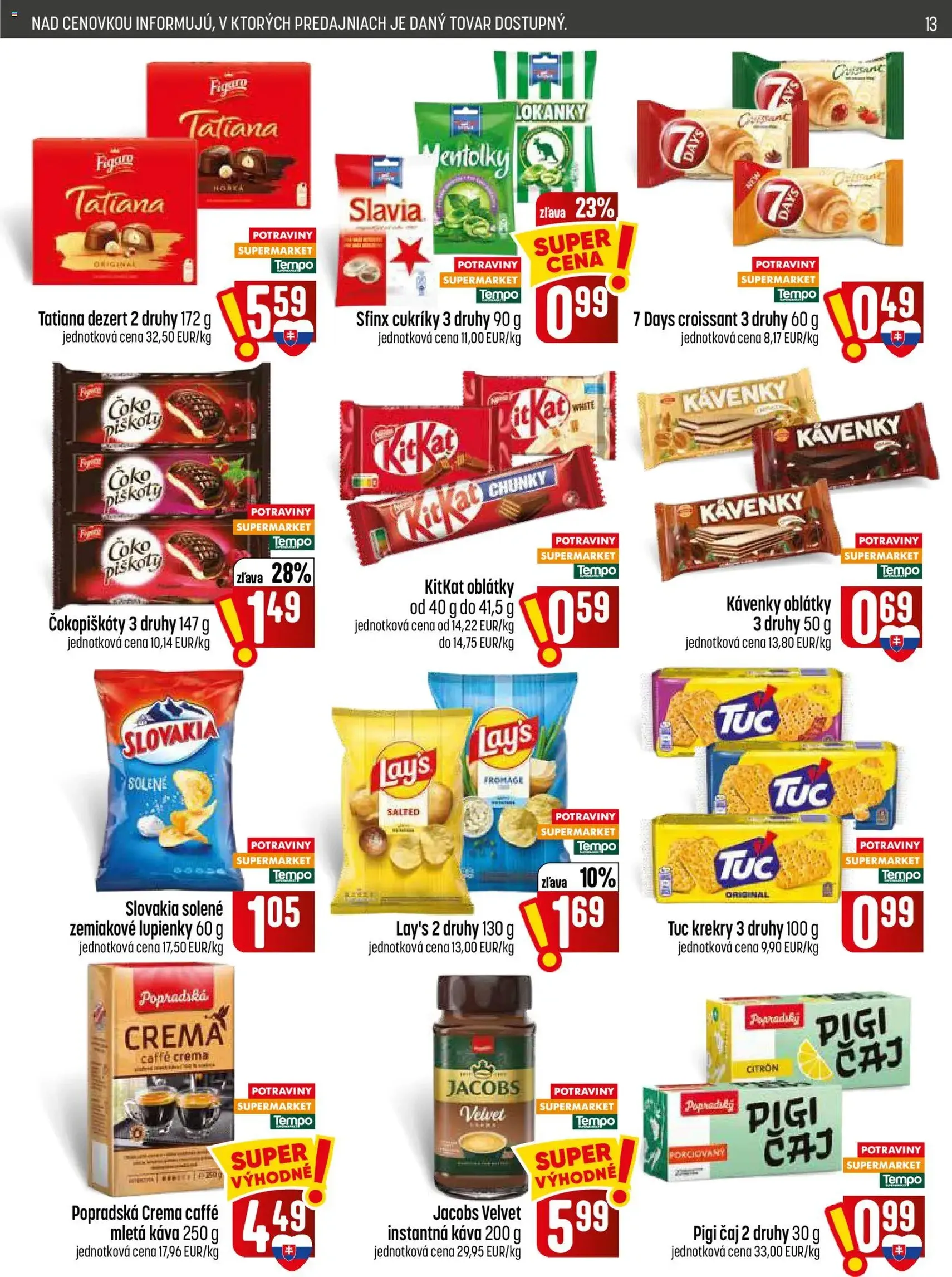 COOP Jednota leták - platný leták od 03.09.2026 strana 13 z 32