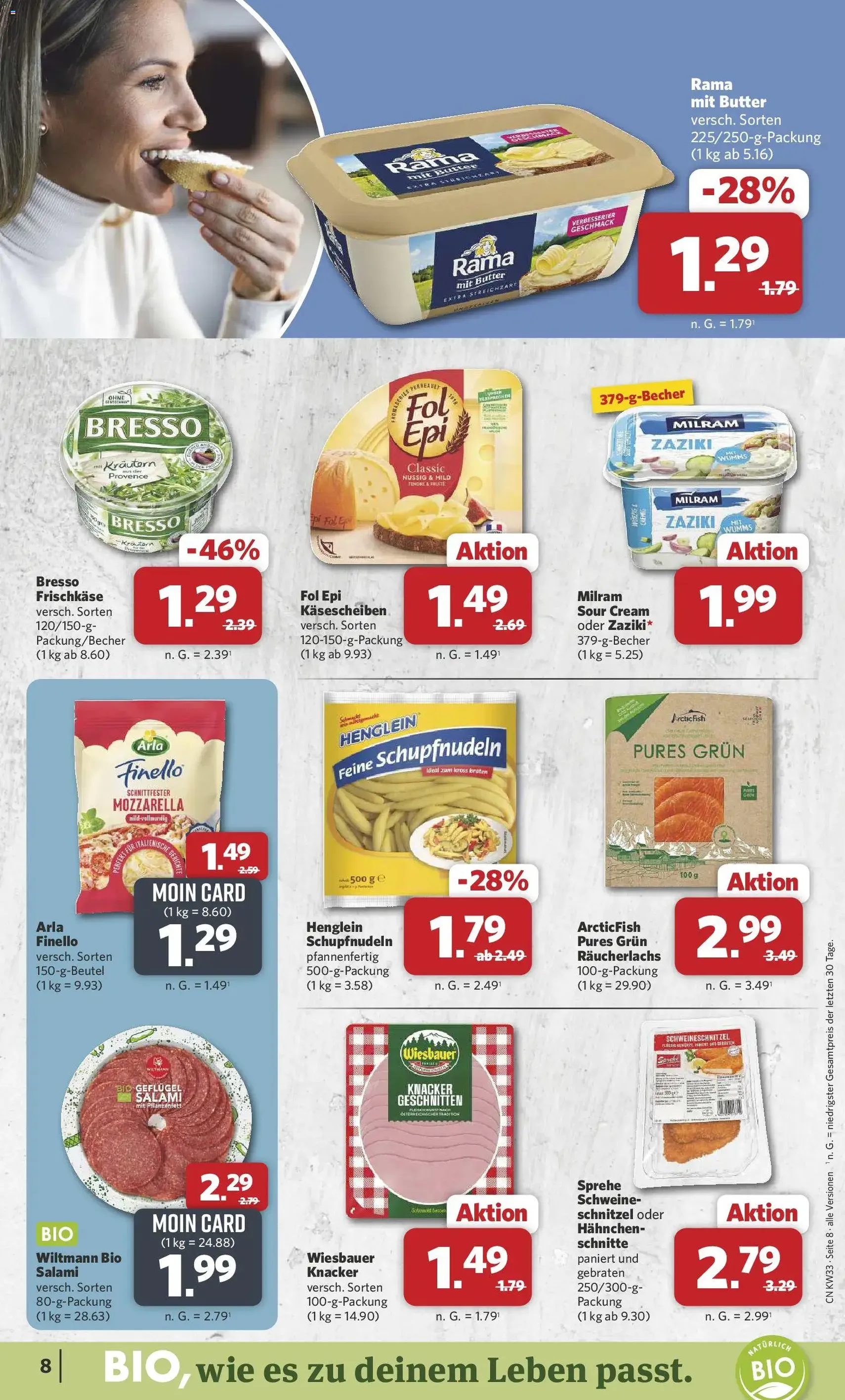 Combi Prospekt - Gültiger Prospekt ab 10.08.2026, Seite 8 von insgesamt 38
