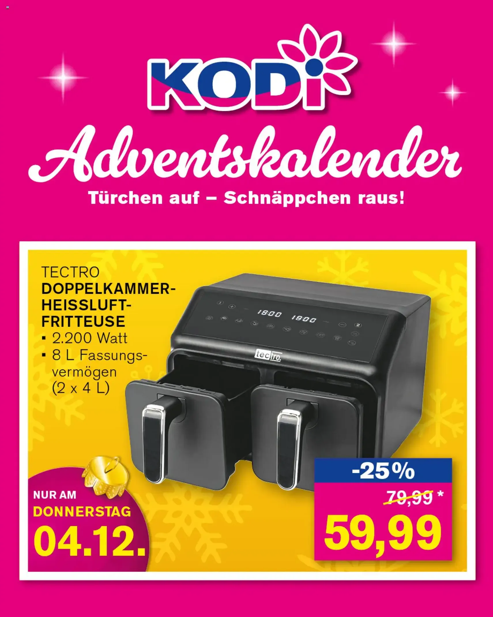 KODi Prospekt - Gültiger Prospekt ab 01.12.2025, Seite 6 von insgesamt 6