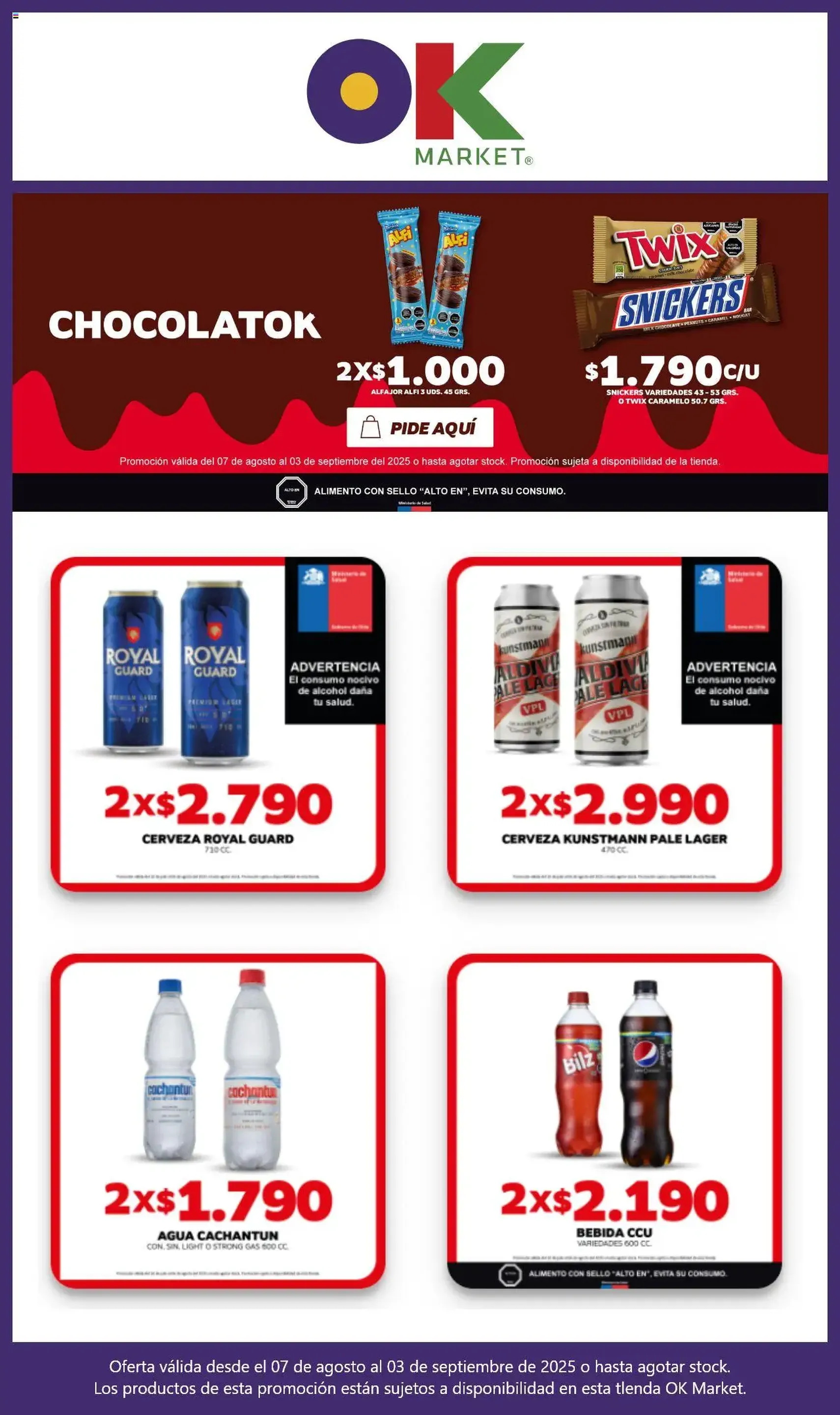 OK Market ofertas - folleto válido desde 06.08.2025 página 8 de 9