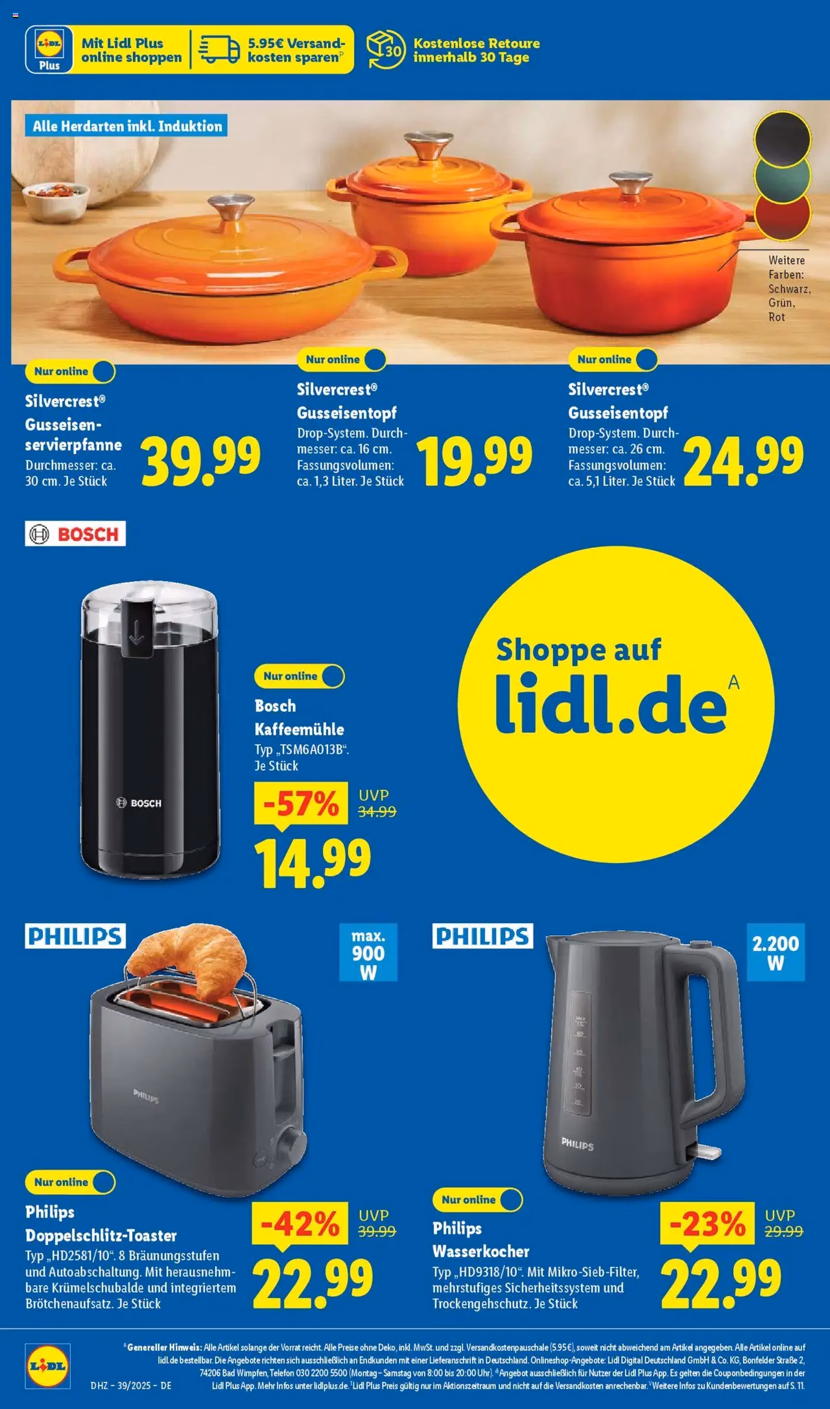 Lidl Prospekt - Gültiger Prospekt ab 22.09.2025, Seite 6 von insgesamt 68