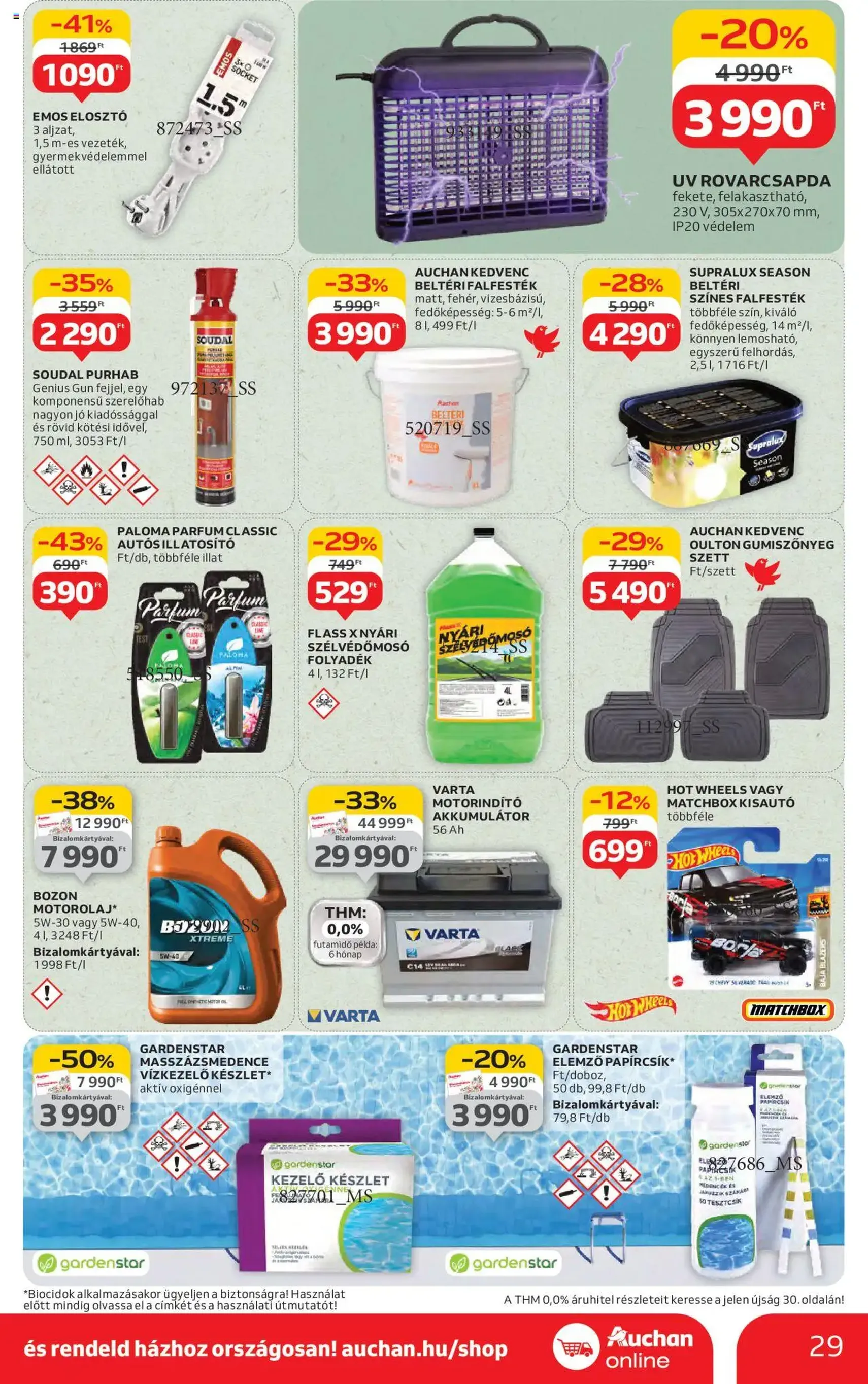 Auchan Akciós újság - 2025.07.31. érvényes szórólap 29 oldal 42 oldalból Auchan Akciós újság - 2025.07.31. érvényes szórólap 29 oldal 42 oldalból