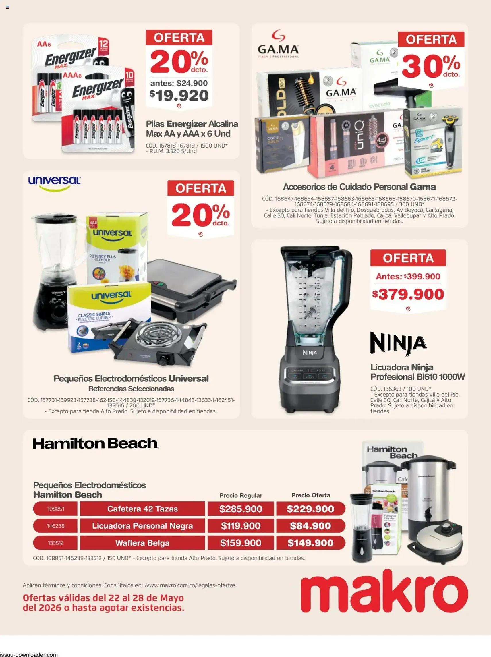 Makro catálogo - folleto válido desde 22/05/2026 página 22 de 28