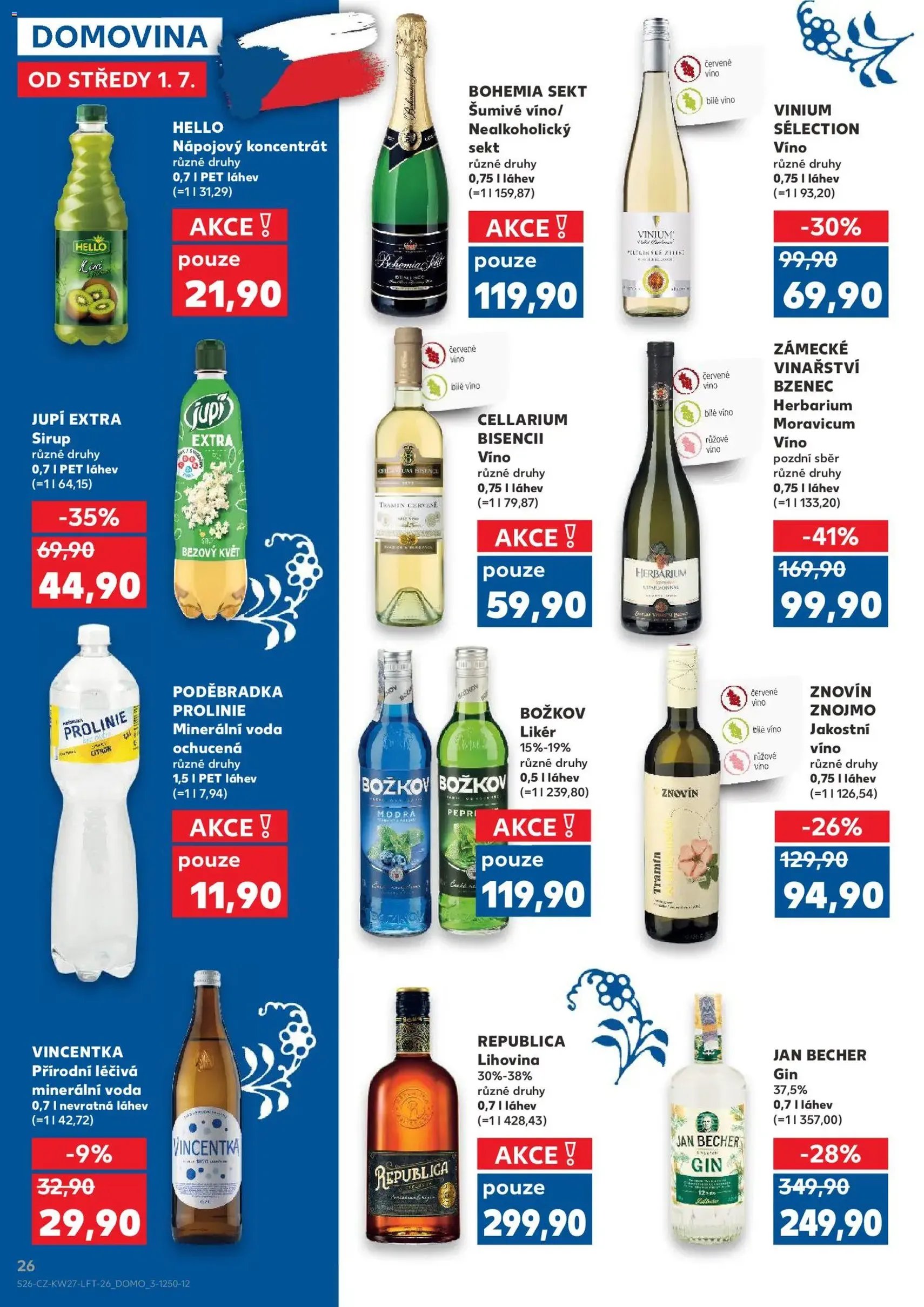 Kaufland leták - platný leták od 01.07.2026 strana 26 z 54