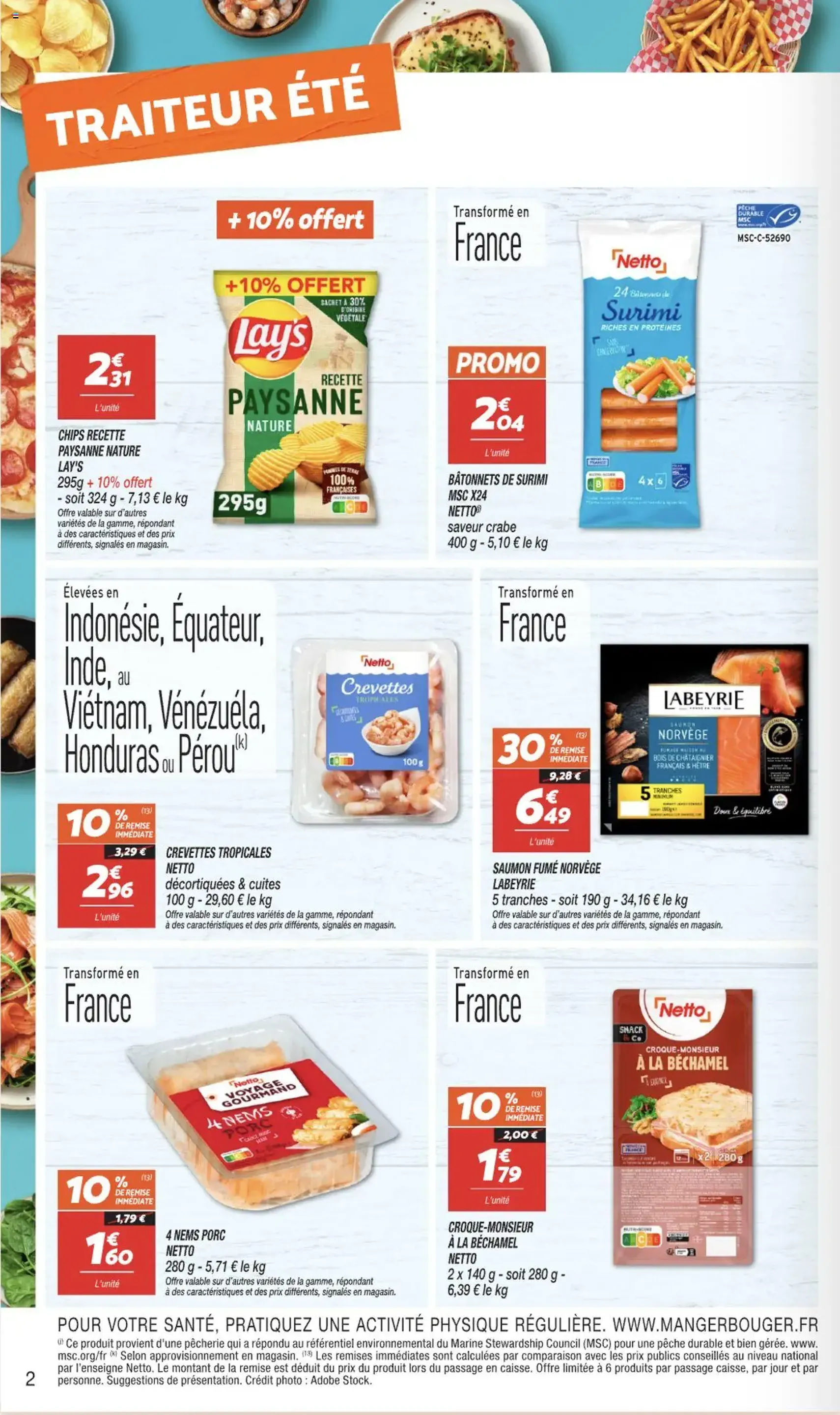 Netto catalogue - brochure valable à partir du 12/08/2025, page 2 sur 12 Netto catalogue - brochure valable à partir du 12/08/2025, page 2 sur 12