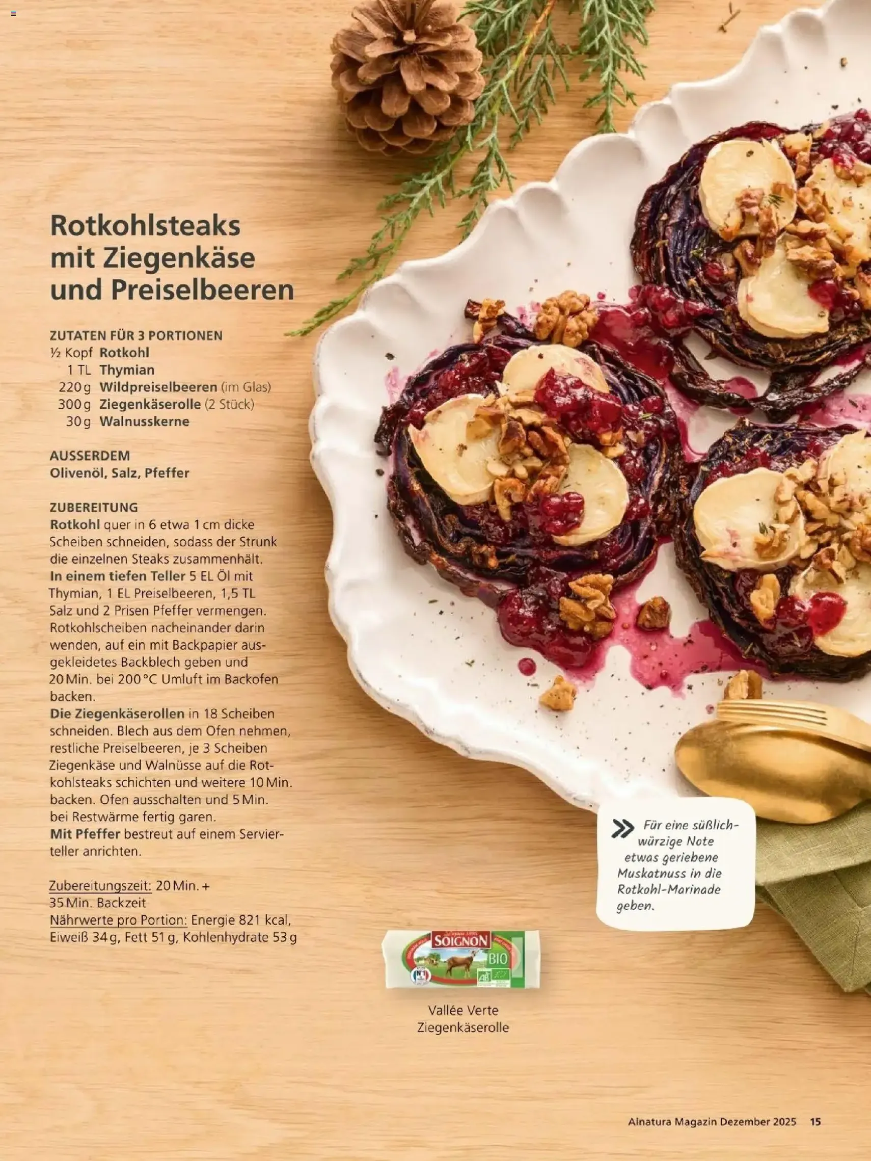 Alnatura Prospekt - Gültiger Prospekt ab 01.12.2025, Seite 15 von insgesamt 64